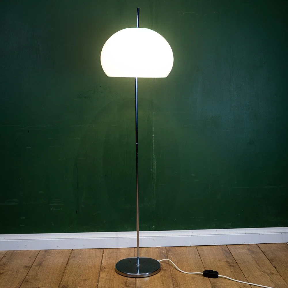 Guzzini Style Mid Century Floor Lamp