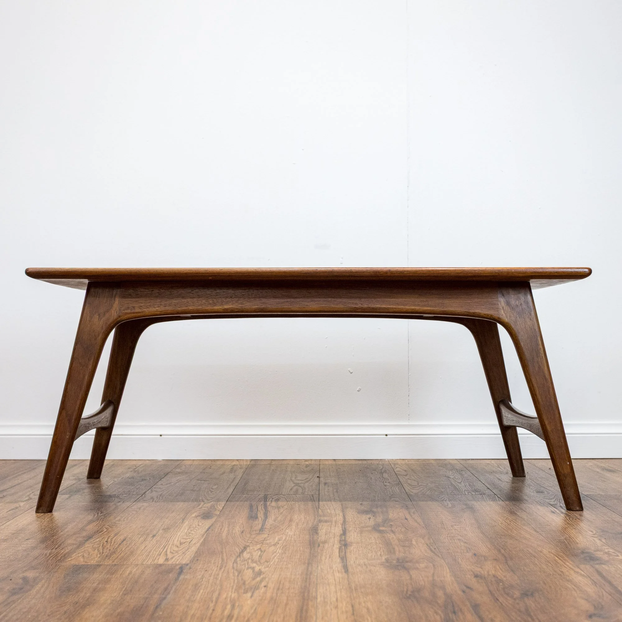 Mid Century Solid Teak Danish Coffee Table