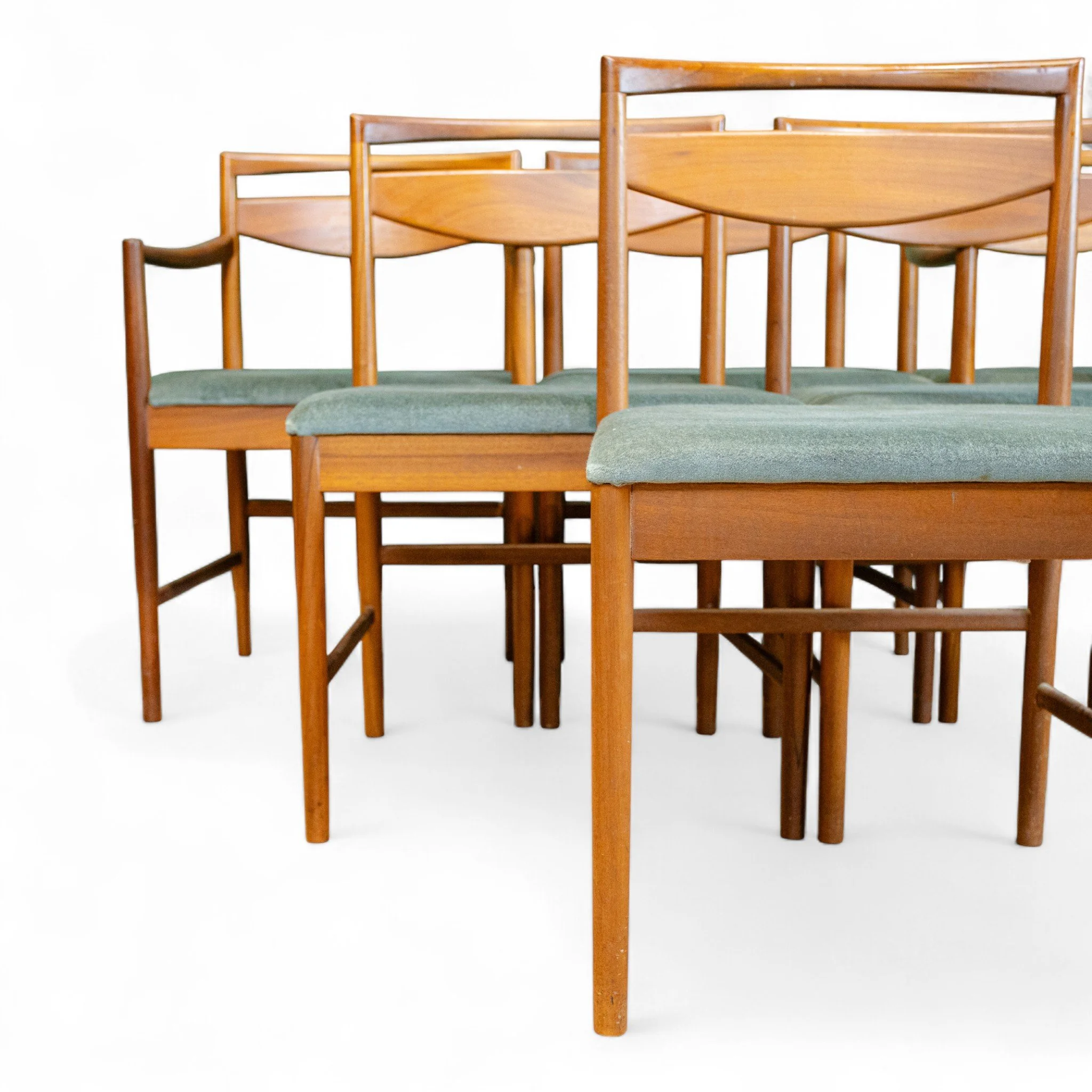 McIntosh Grand Teak Dining Table and 6 Chairs