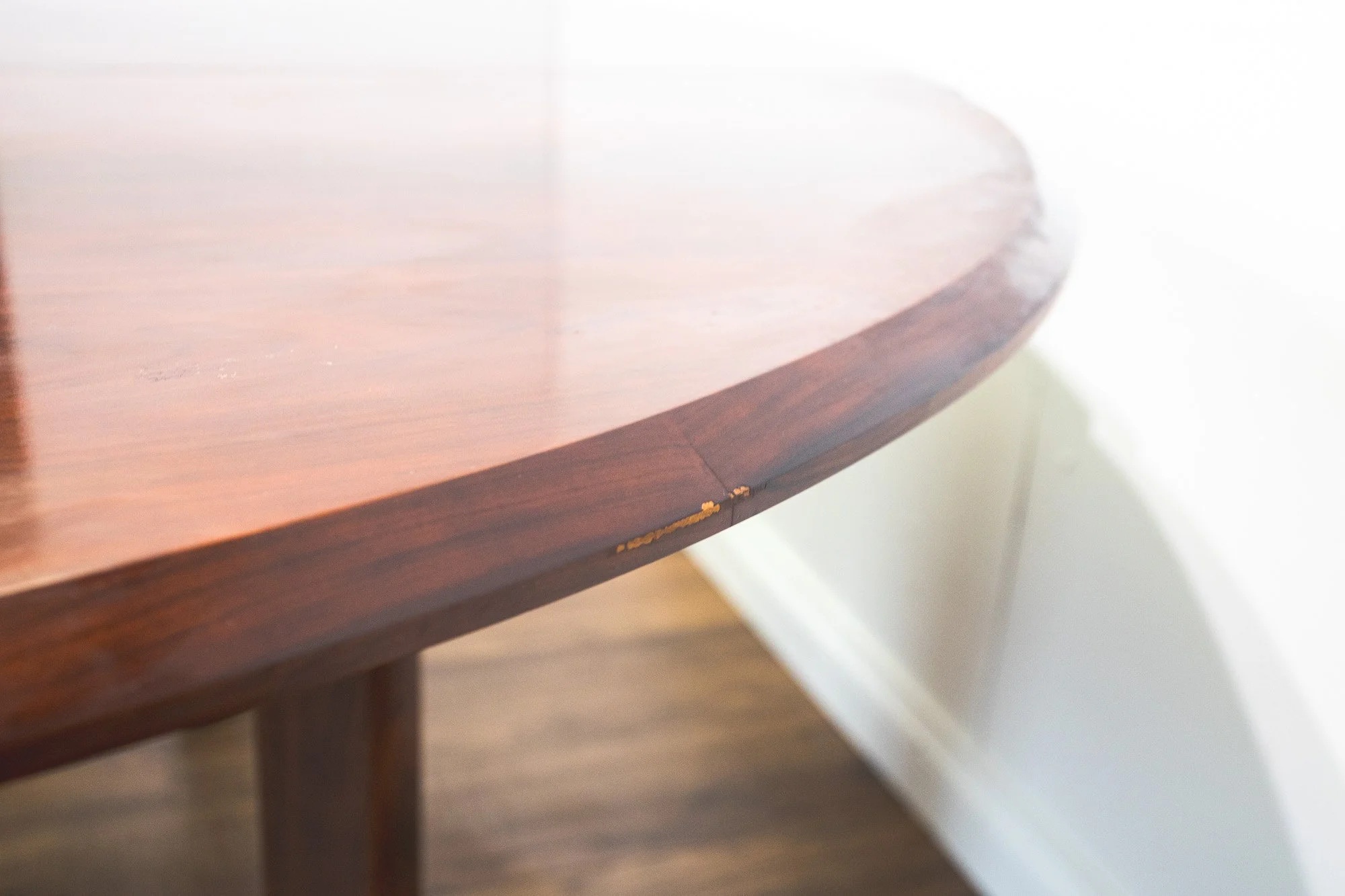 Skovby Rosewood Rotating Extending Dining Table