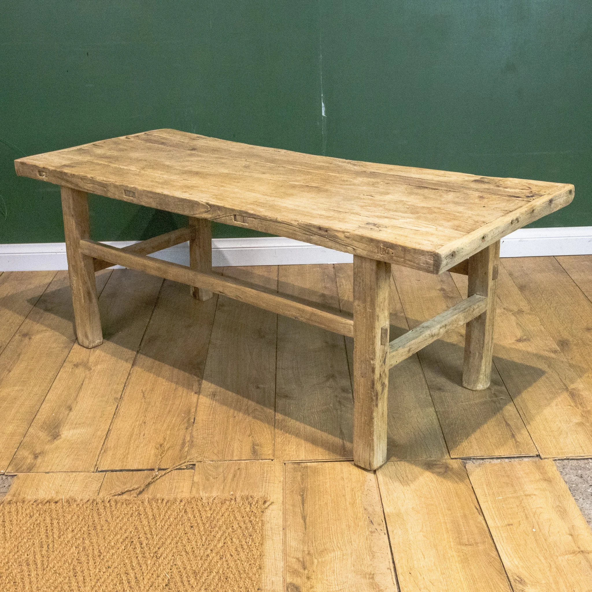 Rustic Reclaimed Elm Large Coffee Table
