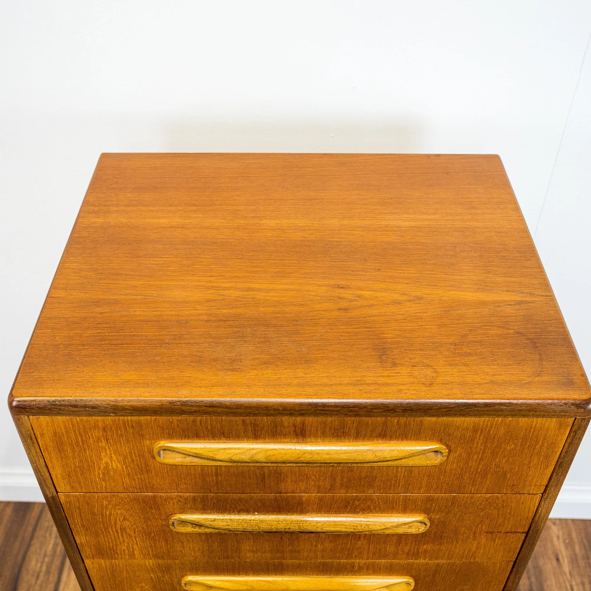 G Plan Fresco Teak 6 Drawer Tallboy by V.B. Wilkins