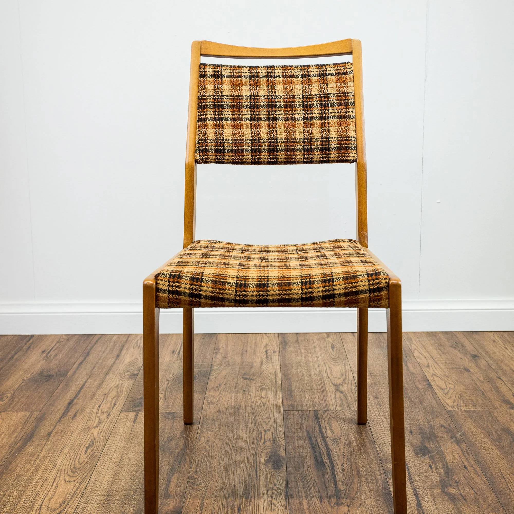 German Teak Dining Chairs – Set of 4