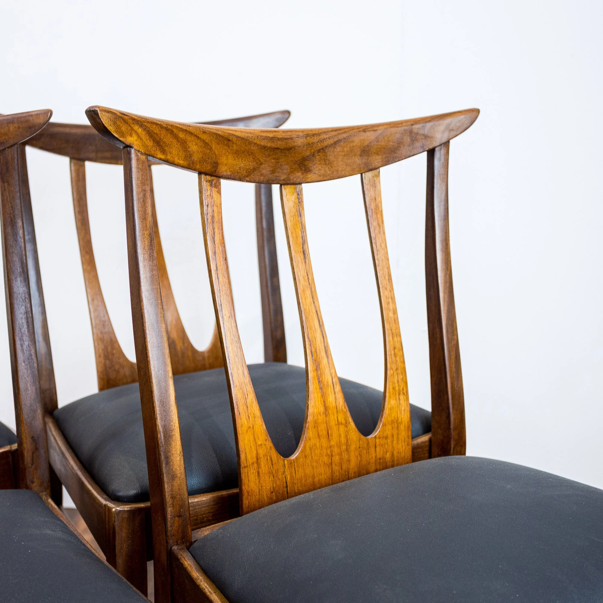 G Plan Brasilia Teak Dining Chairs – Set of 4