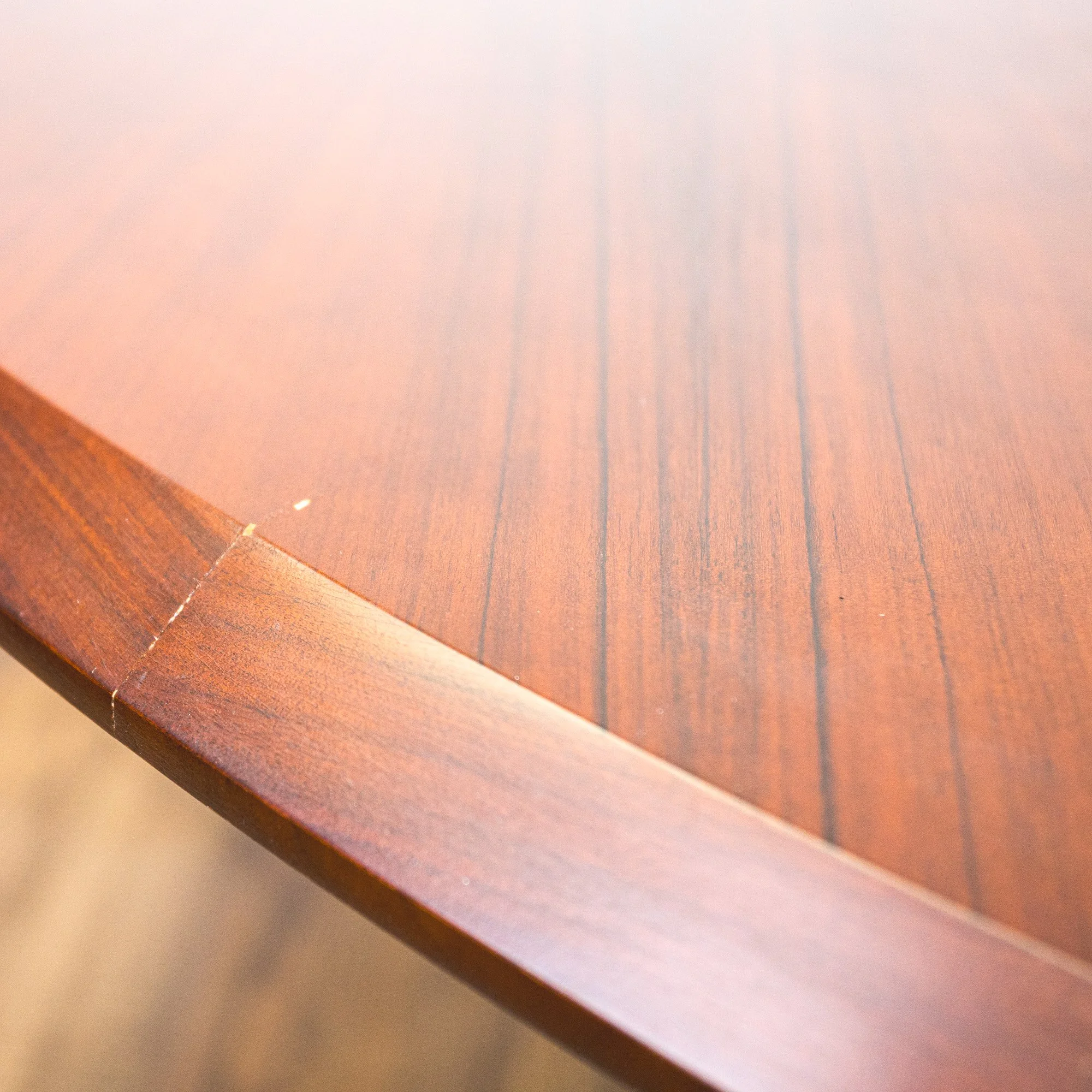 Skovby Rosewood Rotating Extending Dining Table