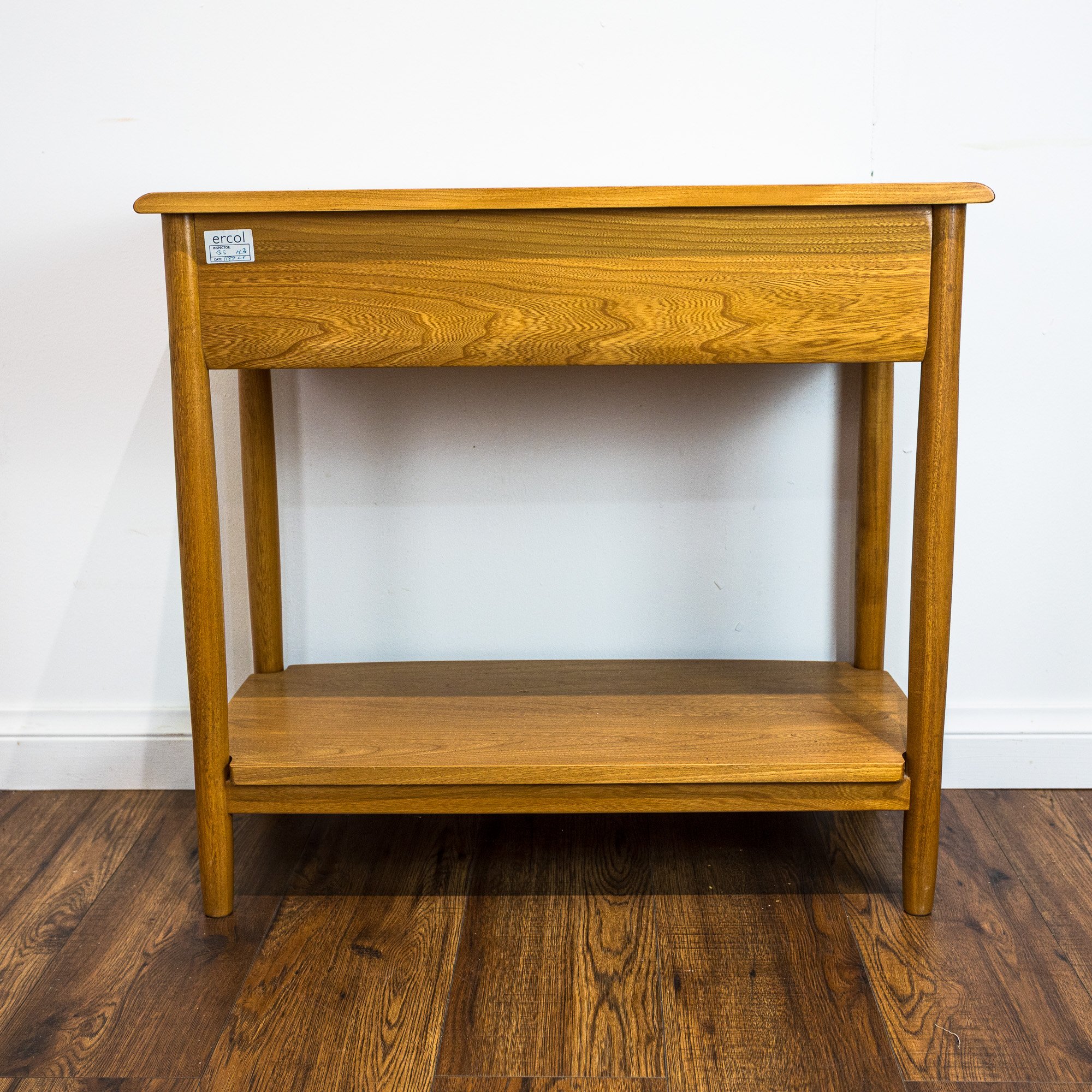 Ercol Windsor Single Drawer Elm Console Table
