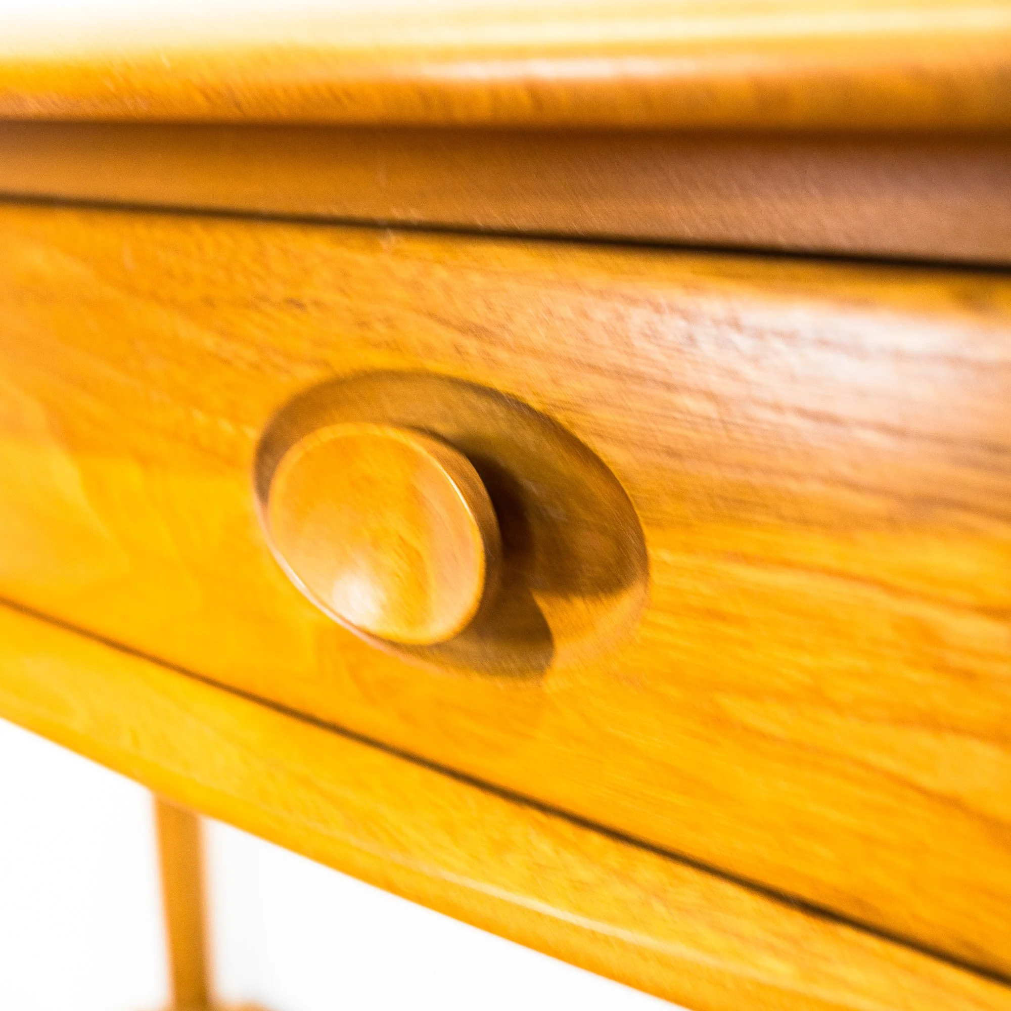 Ercol Windsor Single Drawer Elm Console Table