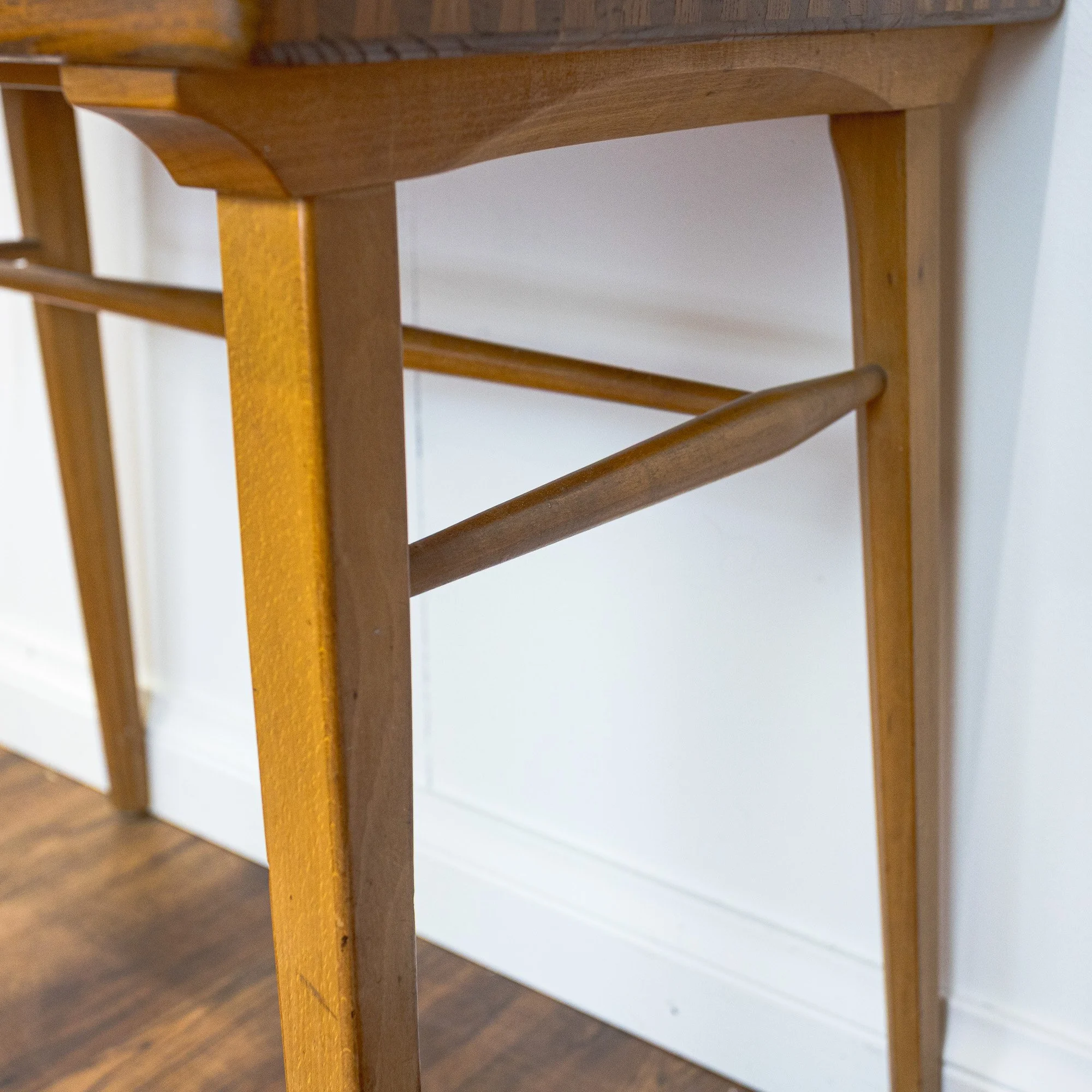 Ercol Model 439 Blonde Elm and Beech Writing Desk