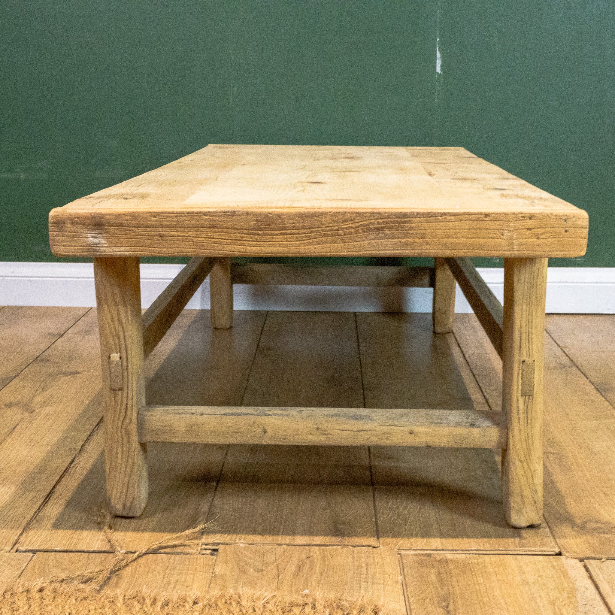 Reclaimed Elm Rustic Coffee Table