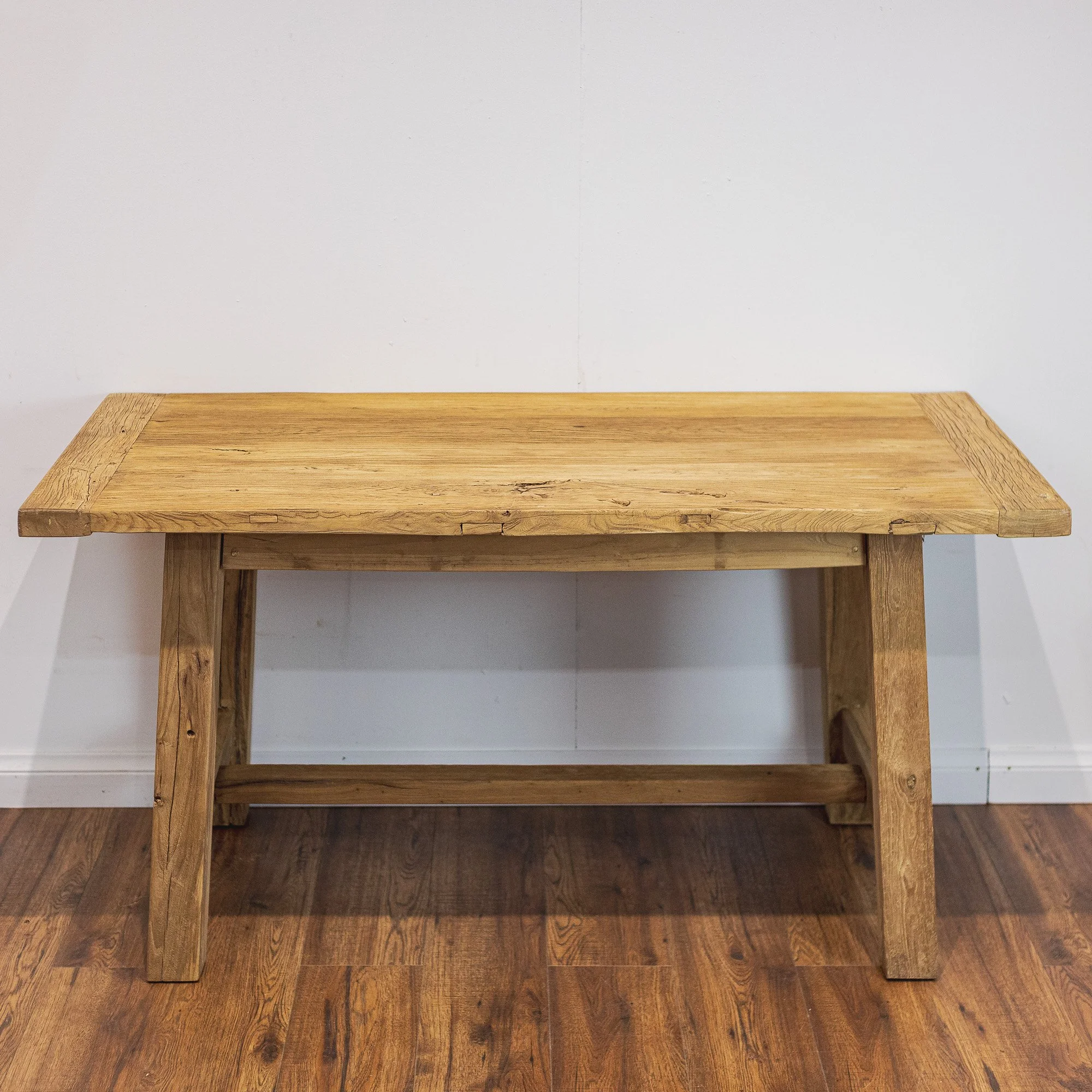 Rustic Reclaimed Elm 5ft Dining Table -2.jpg