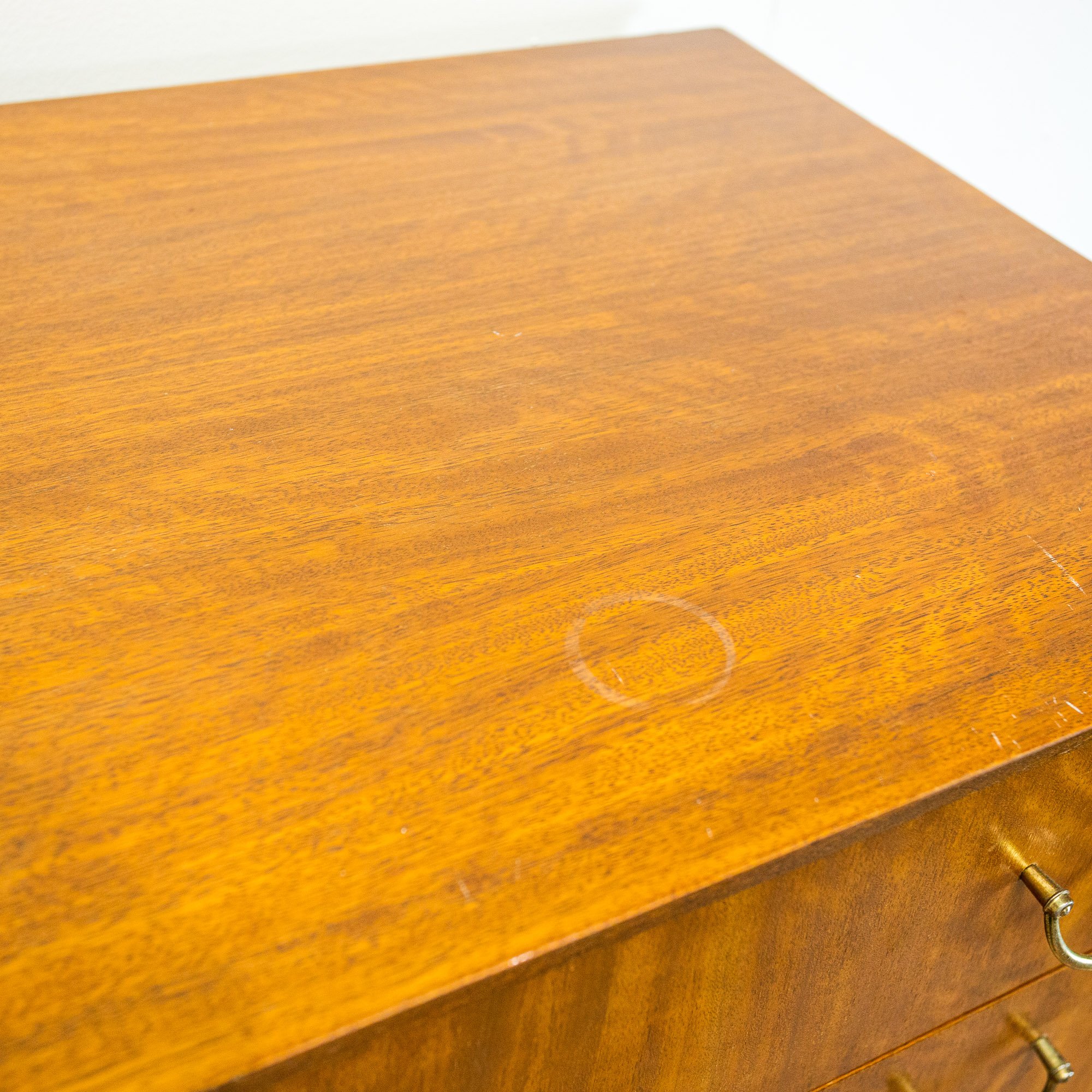 Mid-Century Teak 7 Drawer Tallboy