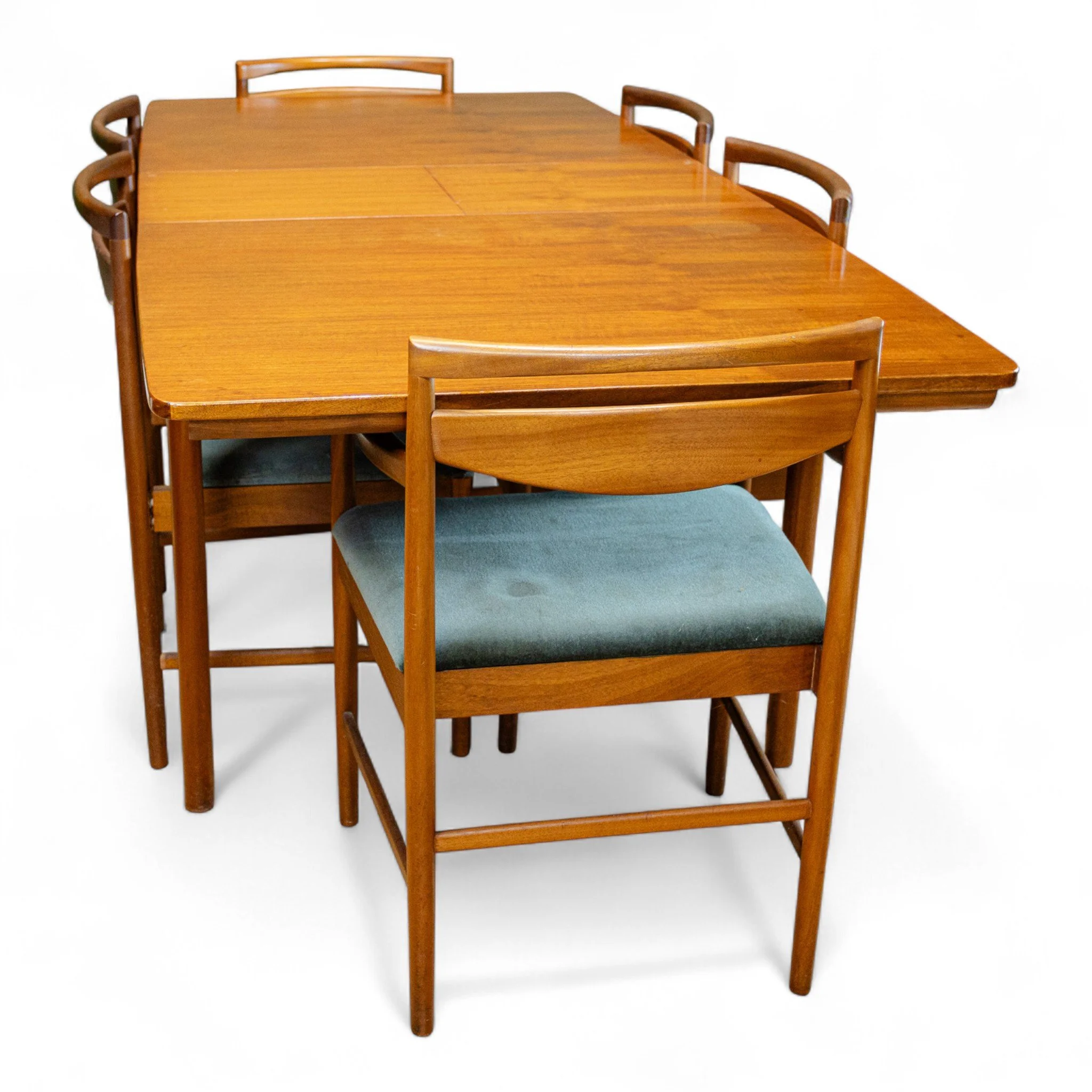 McIntosh Grand Teak Dining Table and 6 Chairs