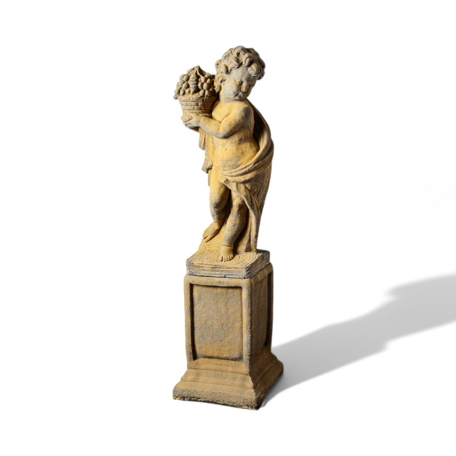 Four Seasons Cherub Stone Garden Statues