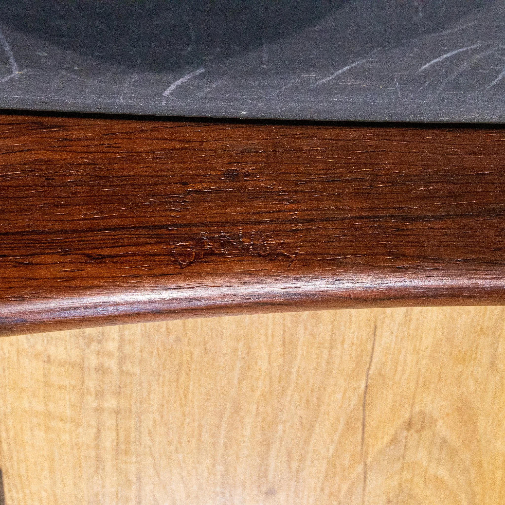 8 x Niels Koefoed Rosewood Eva Chairs (6 Dining Chairs + 2 Carvers)