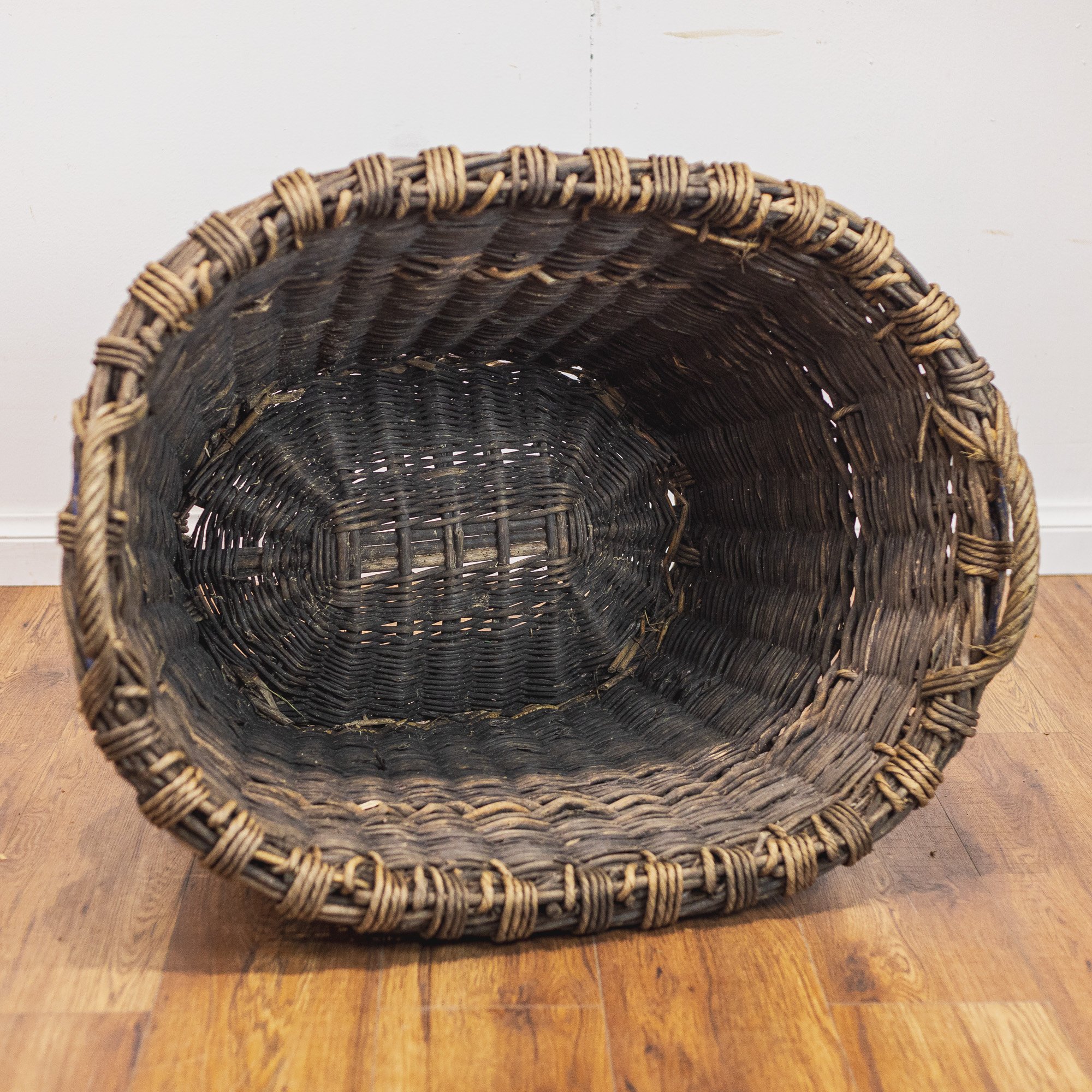 Original French Wicker Champagne Grape Collecting Basket - 5-10.jpg