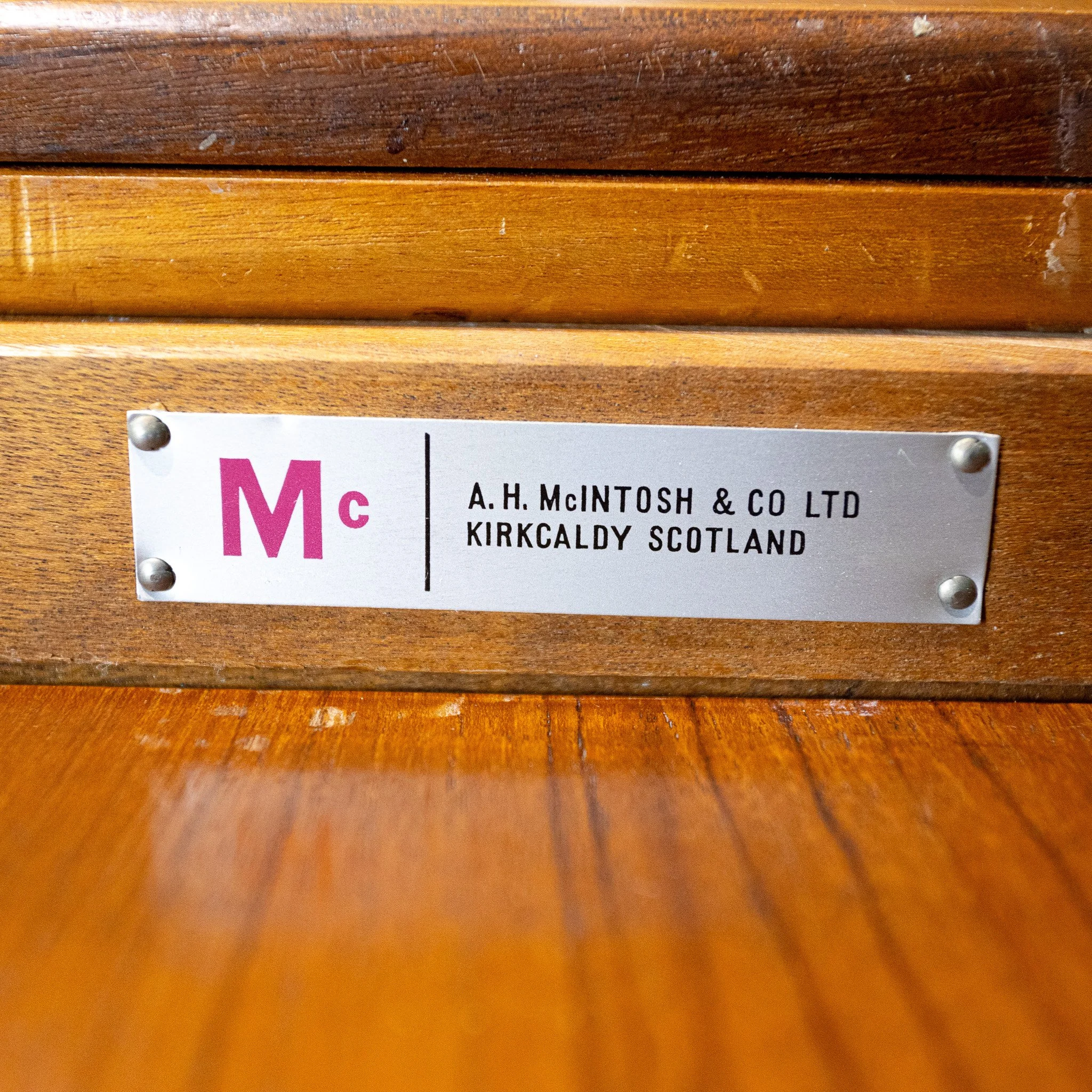 McIntosh Tristor Folding Nest of Tables