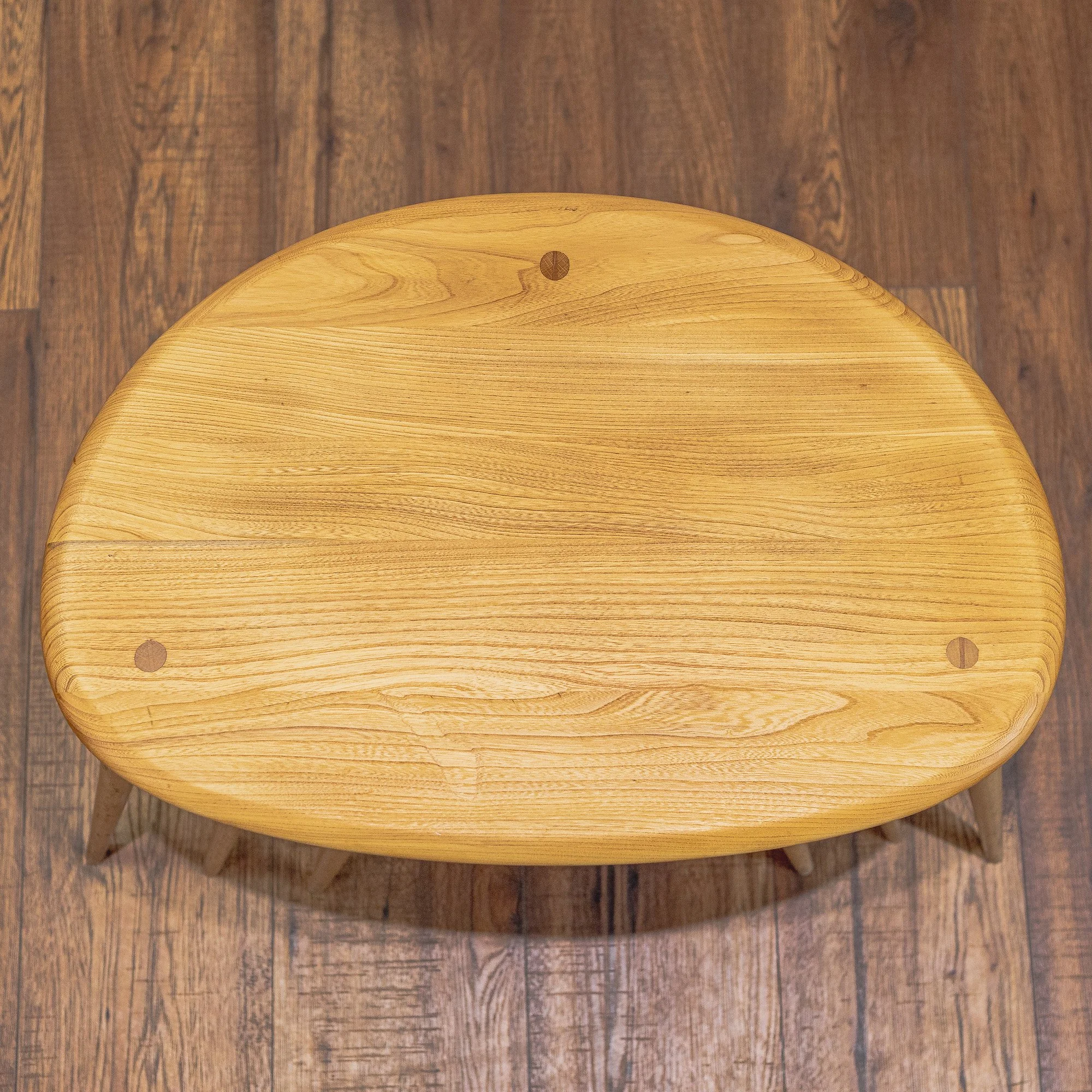 Ercol Pebbles Model 354 Nest of Tables Blonde Finish -2.jpg