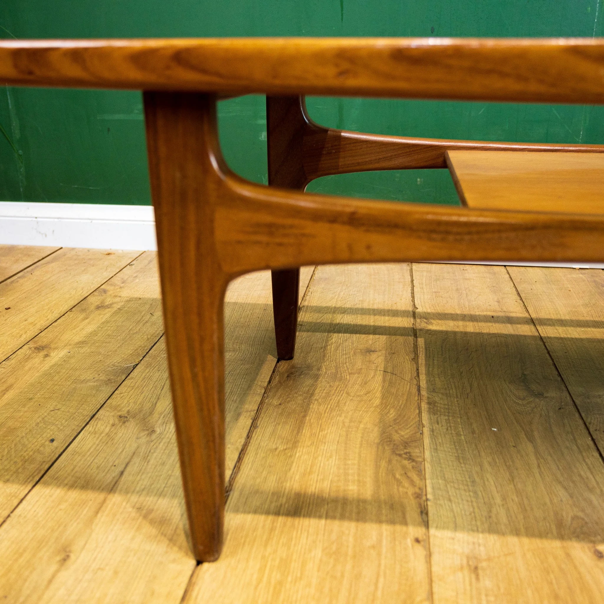 G Plan Teak Fresco Glass Coffee Table