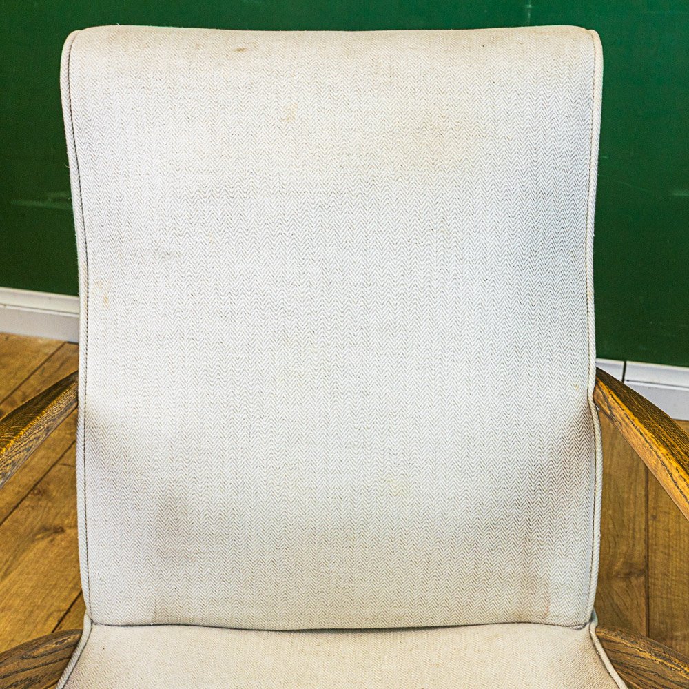 Mid Century Oak Fireside Armchair