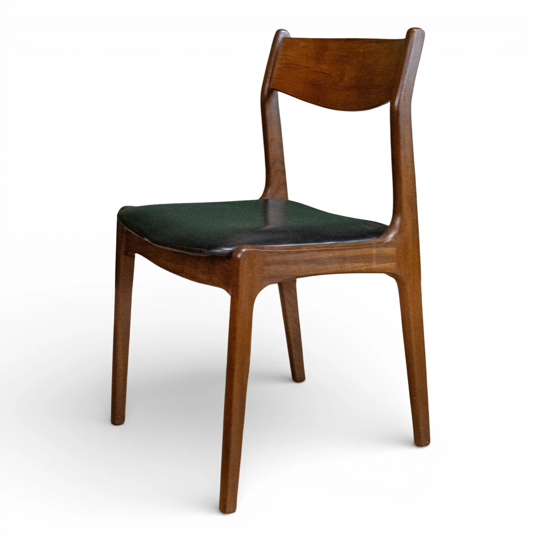 Set of 4 Mid-Century Teak Dining Chairs by R. Huber & Co