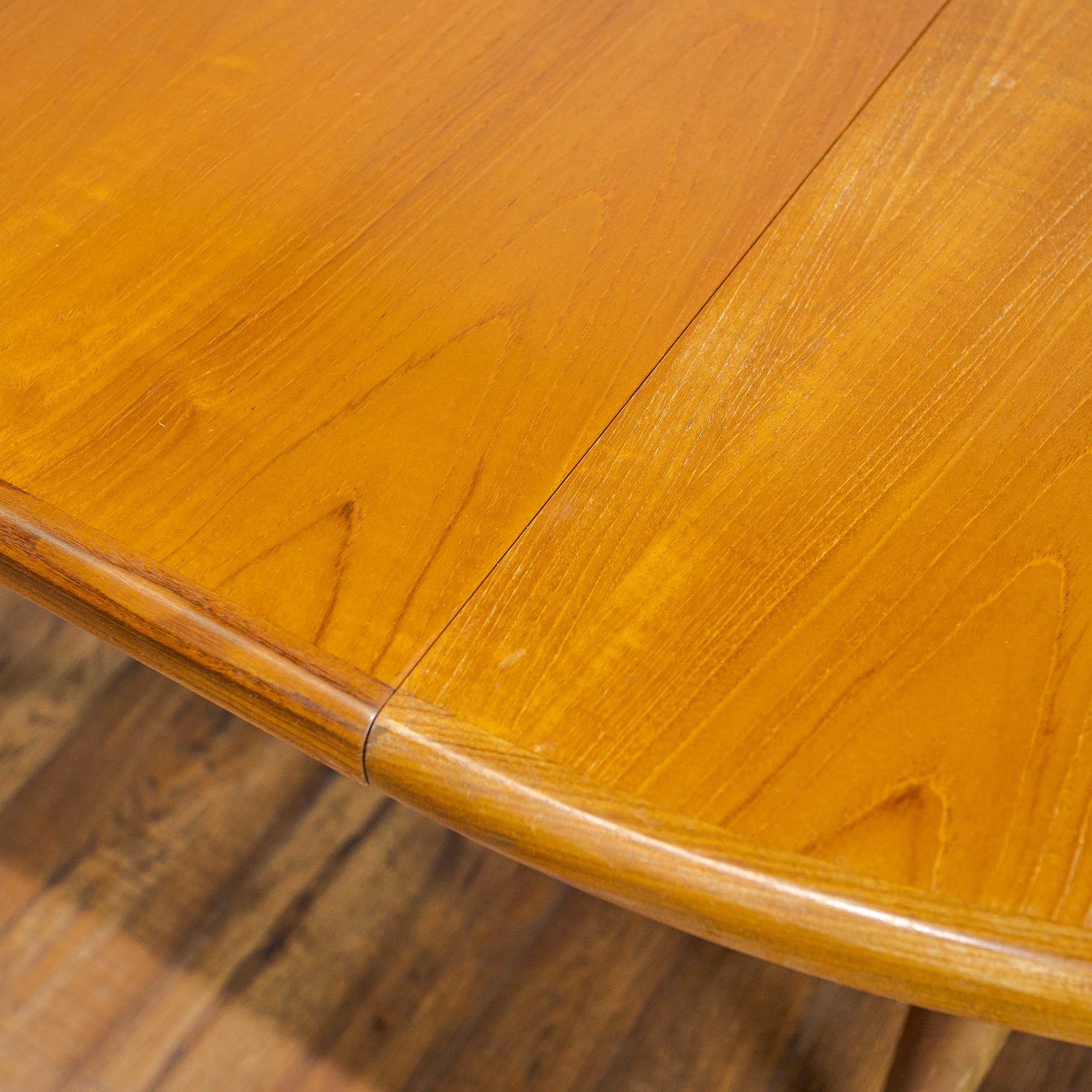 G Plan Fresco Teak Round Extending Dining Table by V. B. Wilkins
