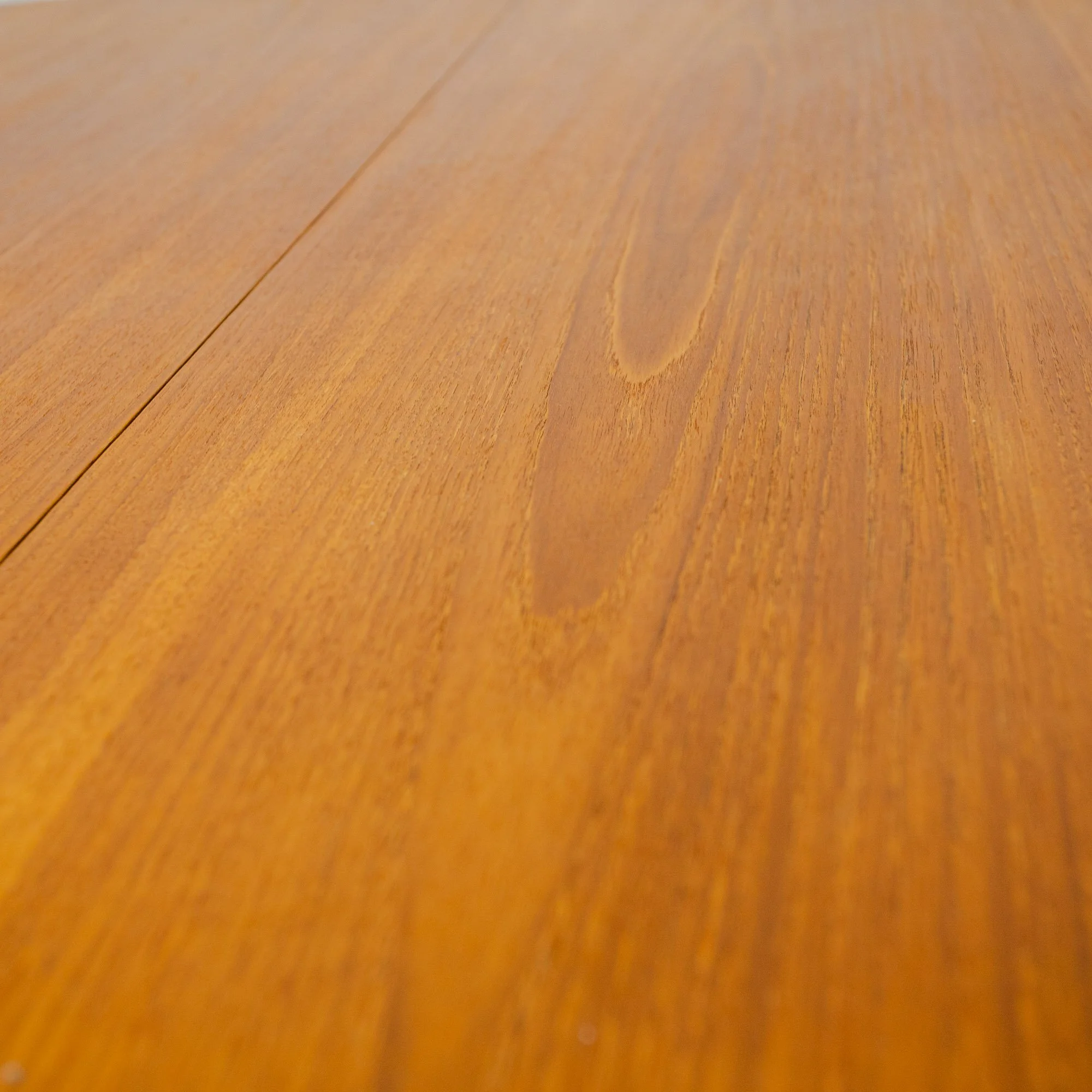 G Plan Fresco Teak Round Extending Dining Table by Victor B. Wilkins