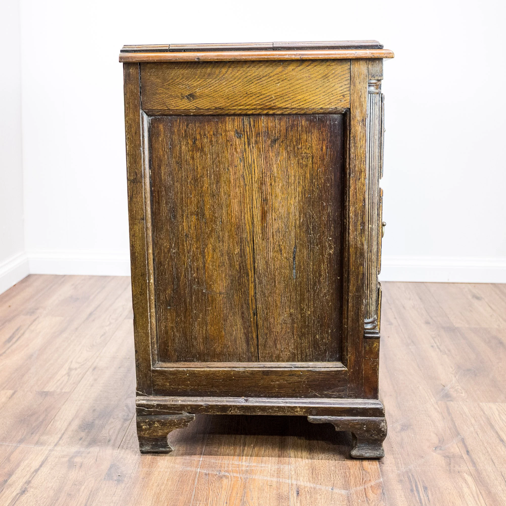 George III Oak 8 Drawer Sideboard
