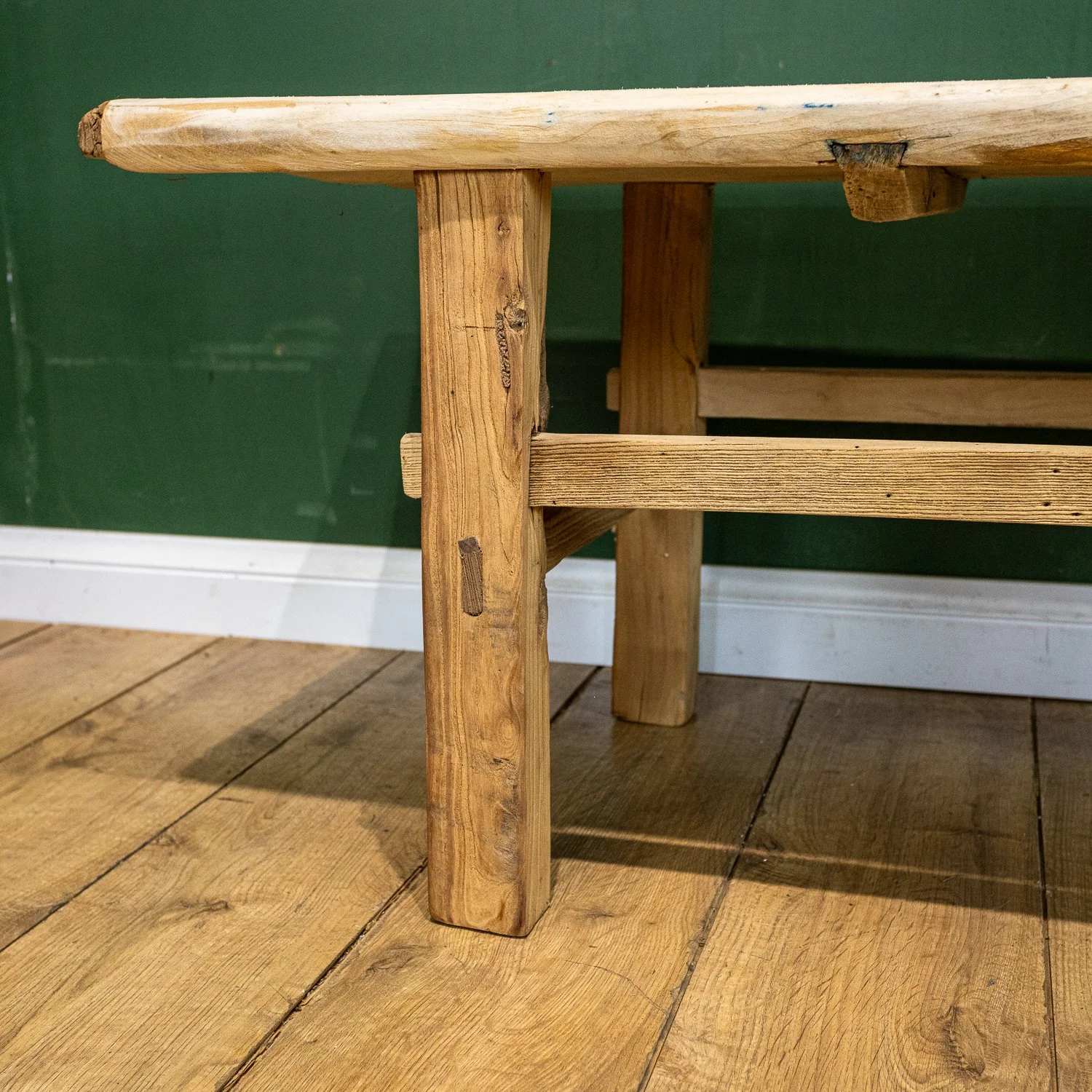 Rustic Reclaimed Elm Coffee Table