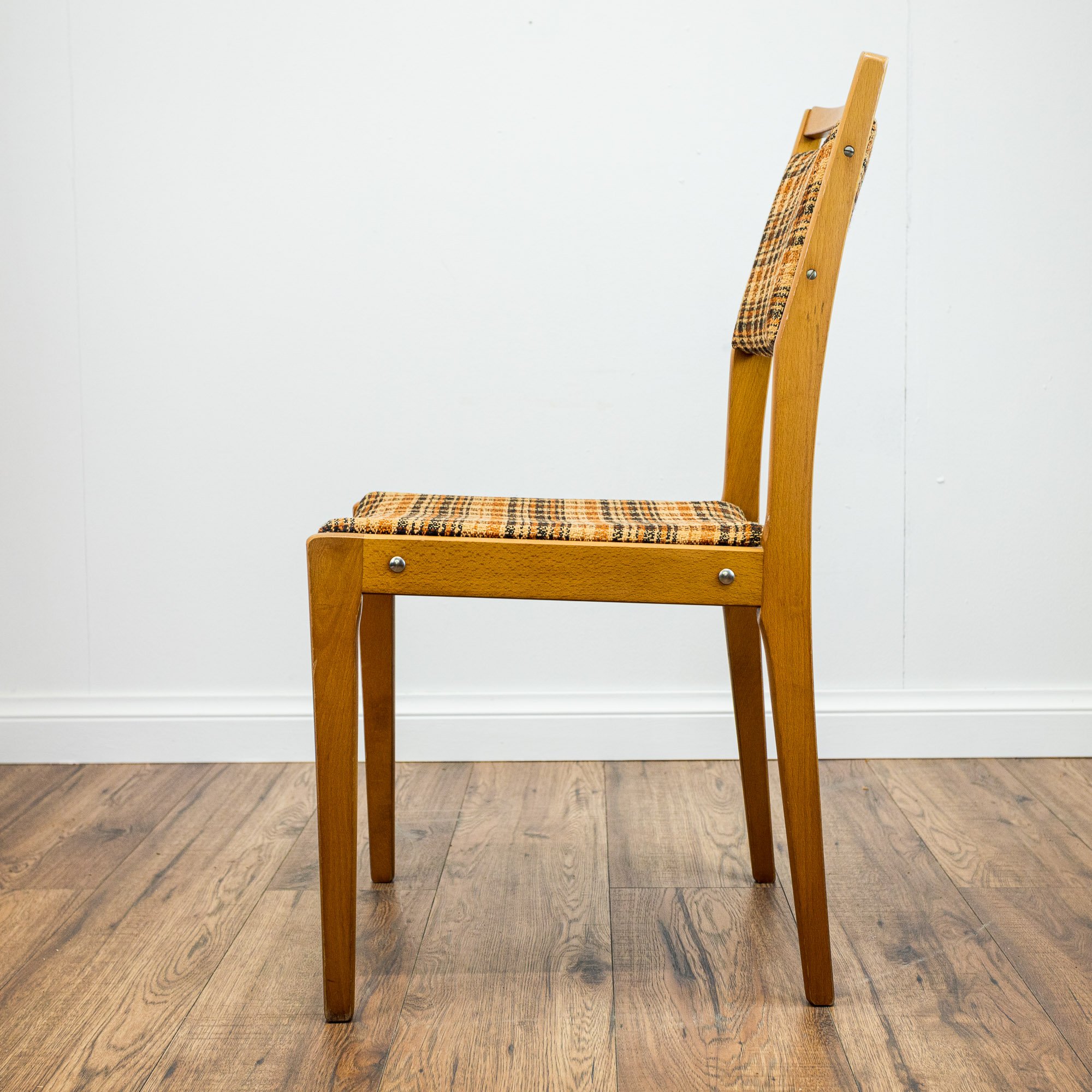 German Teak Dining Chairs – Set of 4