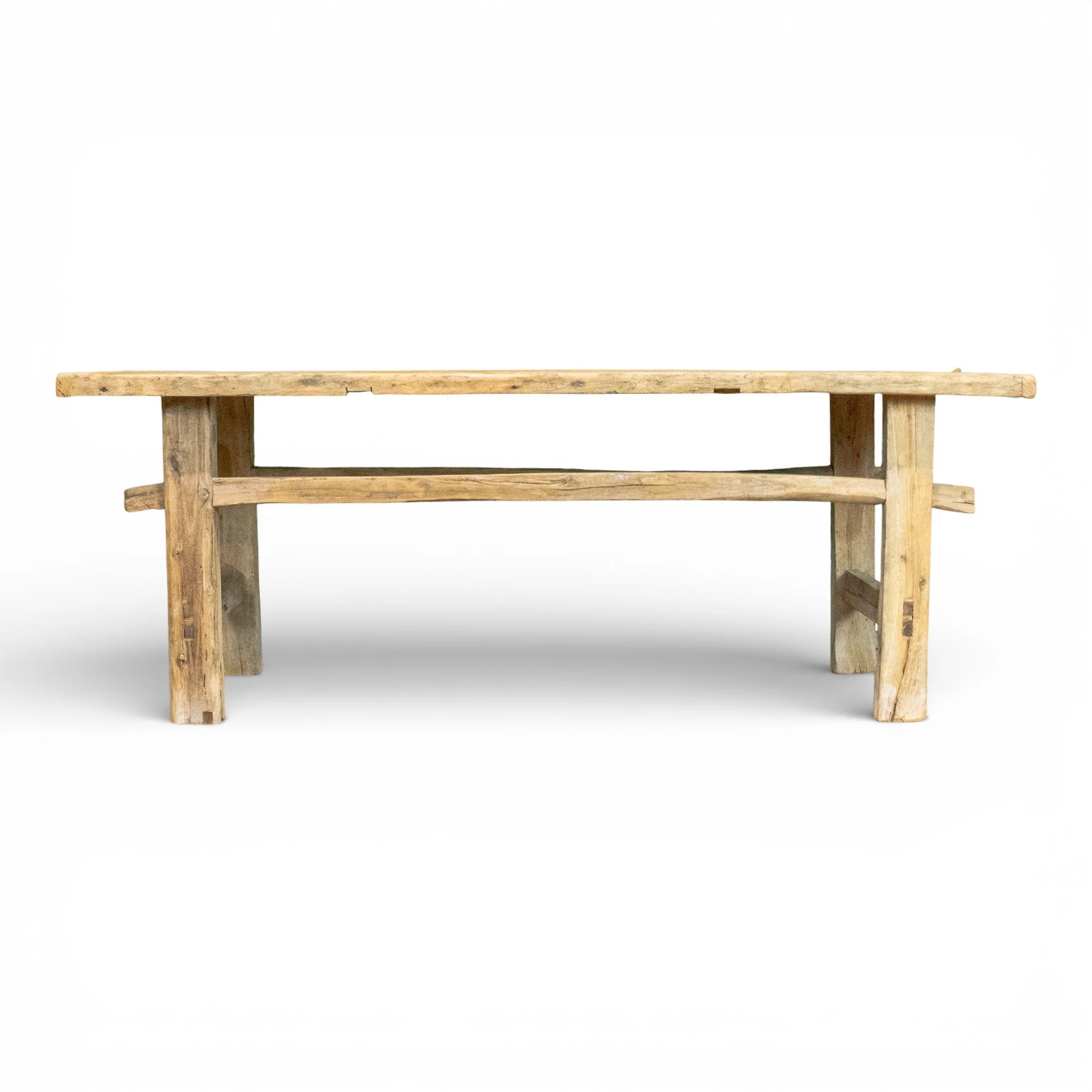 Rustic Reclaimed Elm Large Coffee Table