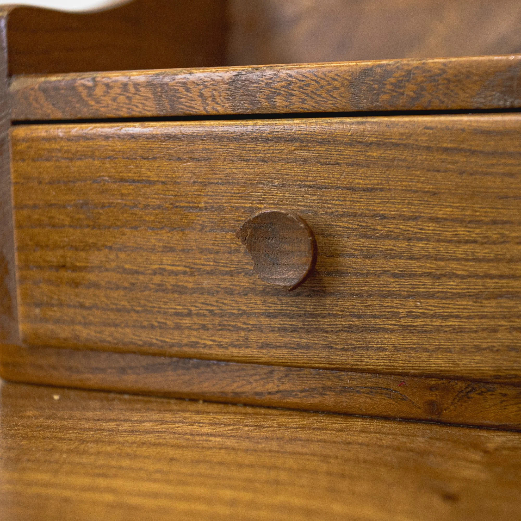 Ercol Model 439 Blonde Elm and Beech Writing Desk
