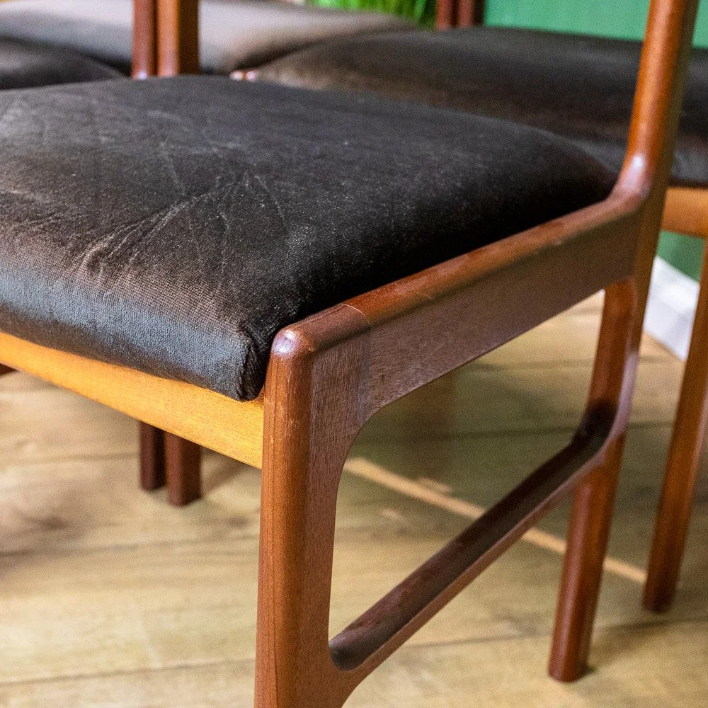 McIntosh Teak Extending Dining Table and 4 Chairs