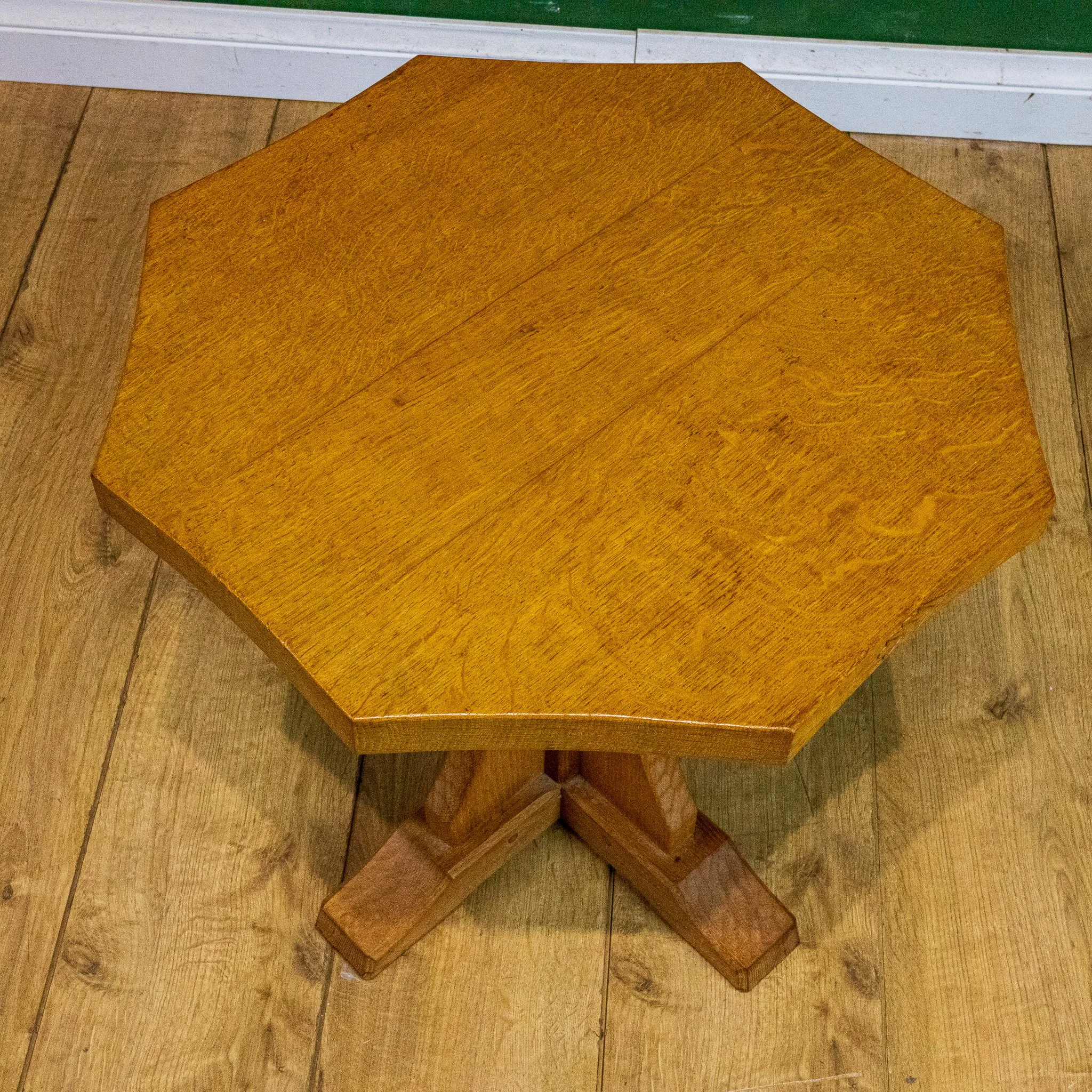 David ‘Oakleafman’ Langstaff Oak Octagonal Coffee Table