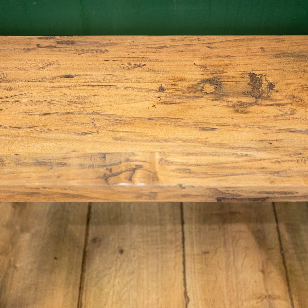 Reclaimed Elm Double Bench