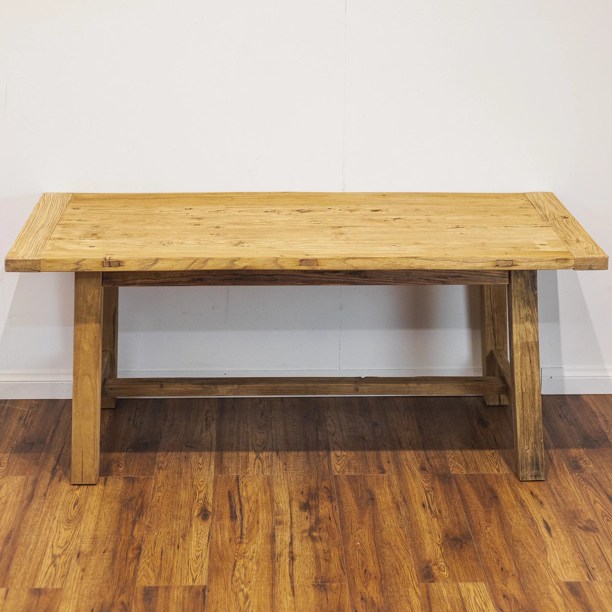 Rustic Reclaimed Elm 6ft Dining Table -4.jpg