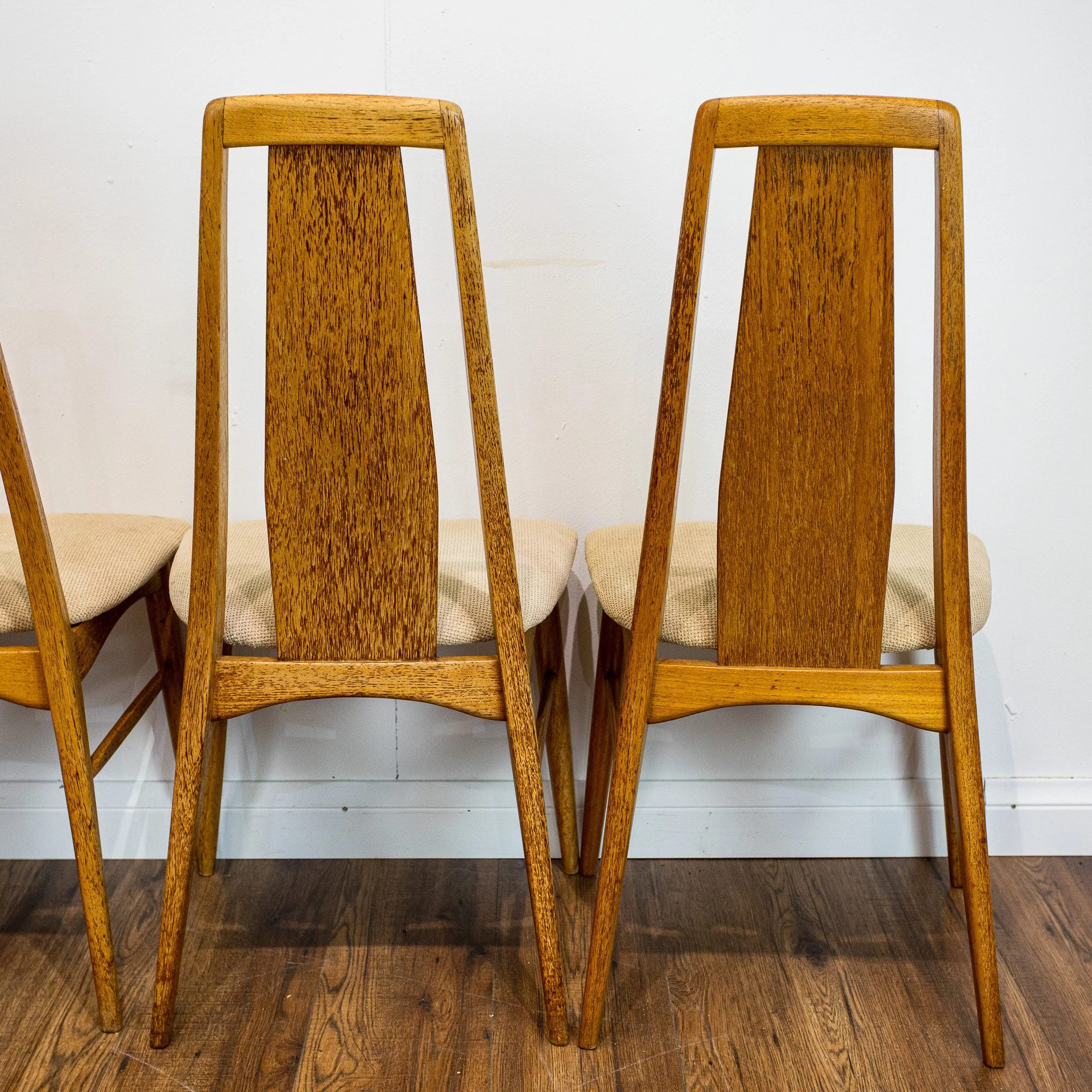 Niels Koefoed 'Eva' Teak Dining Chairs – Set of 4