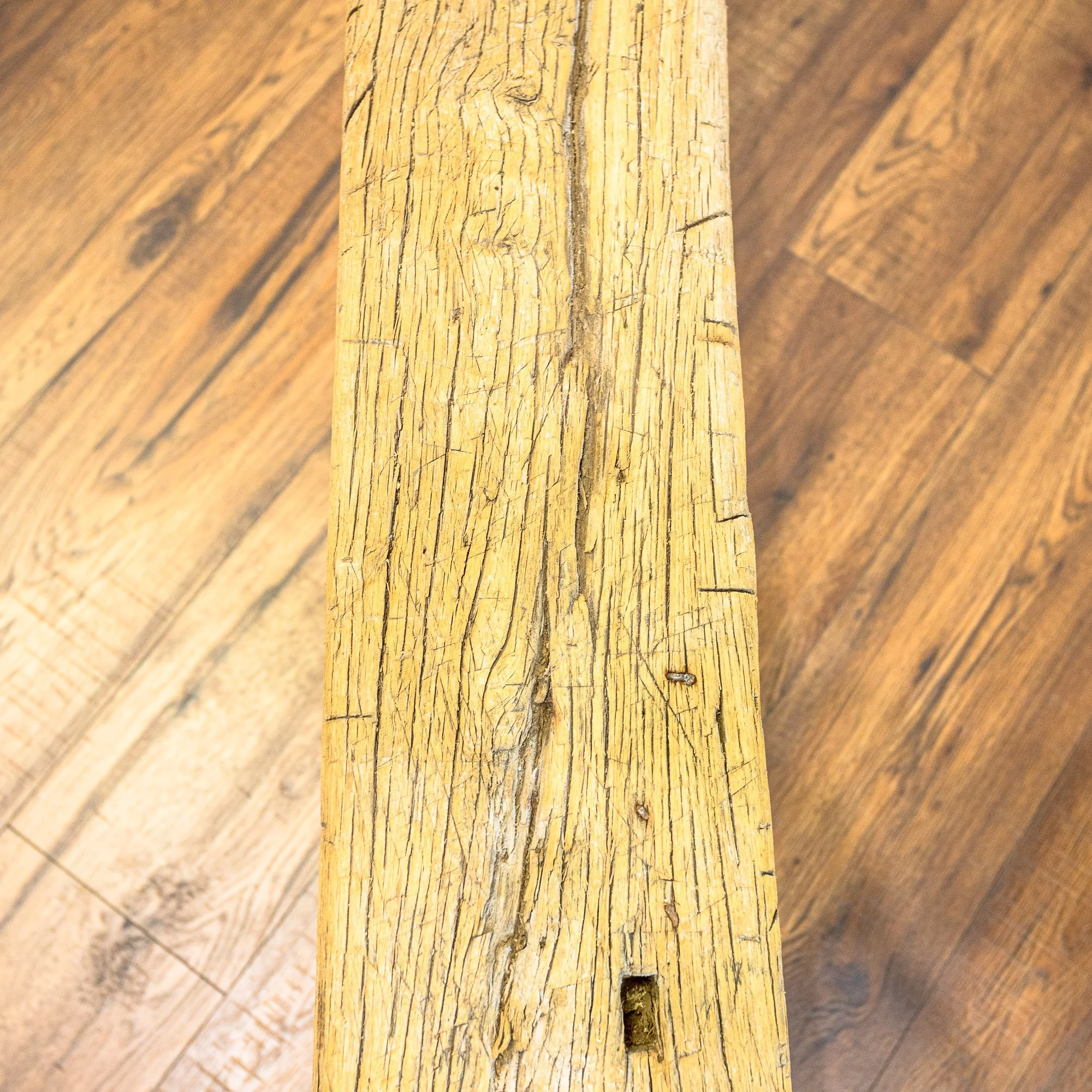 Reclaimed Elm Skinny Pig Bench