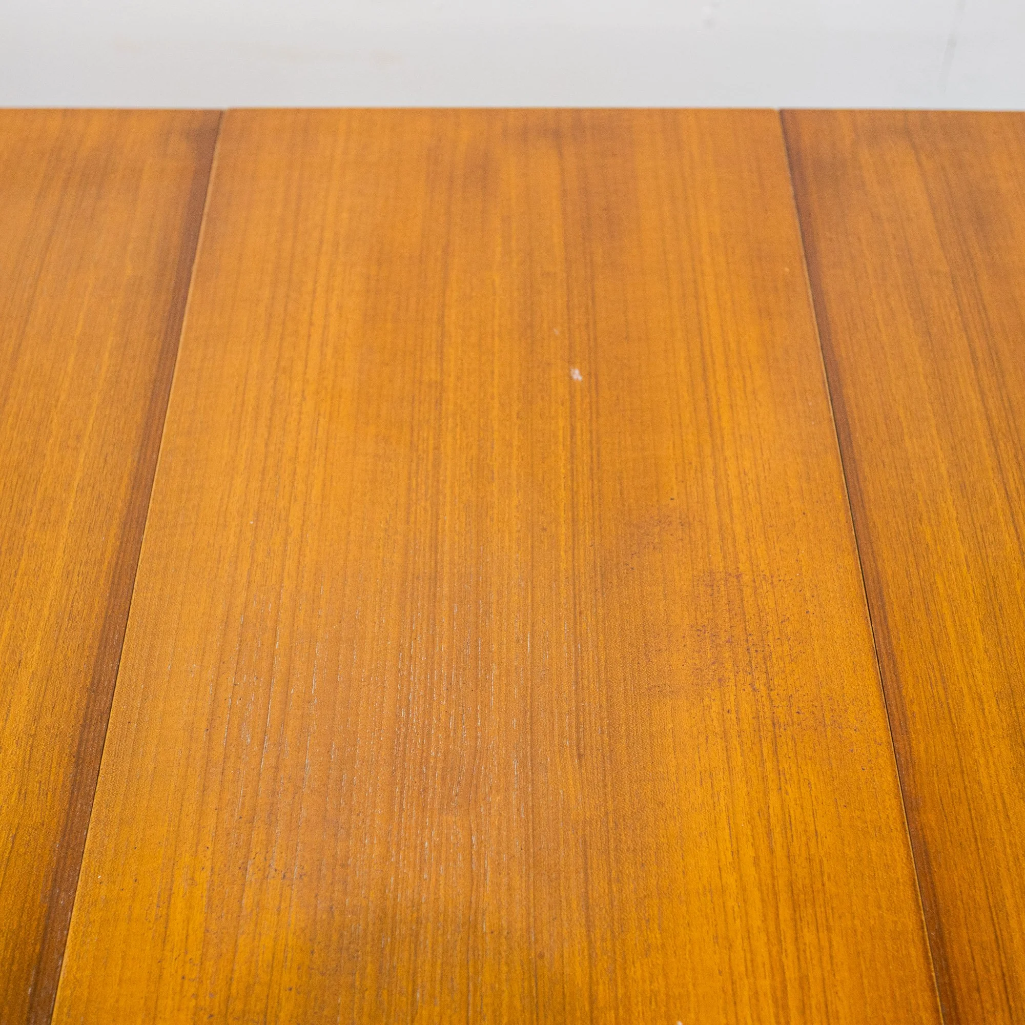 Mid Century Teak Drop Leaf Dining Table