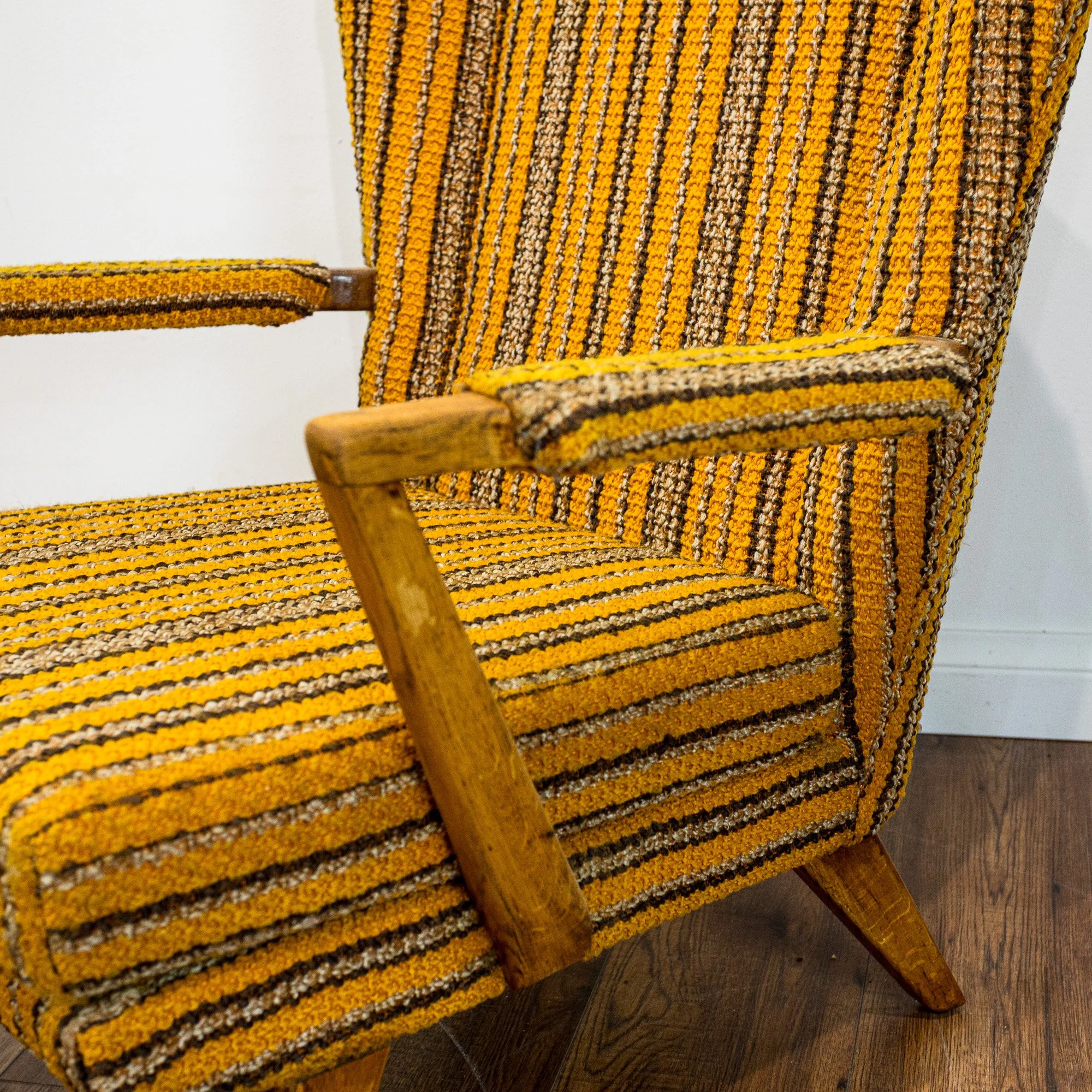 G Plan E. Gomme Fireside Wingback Armchair