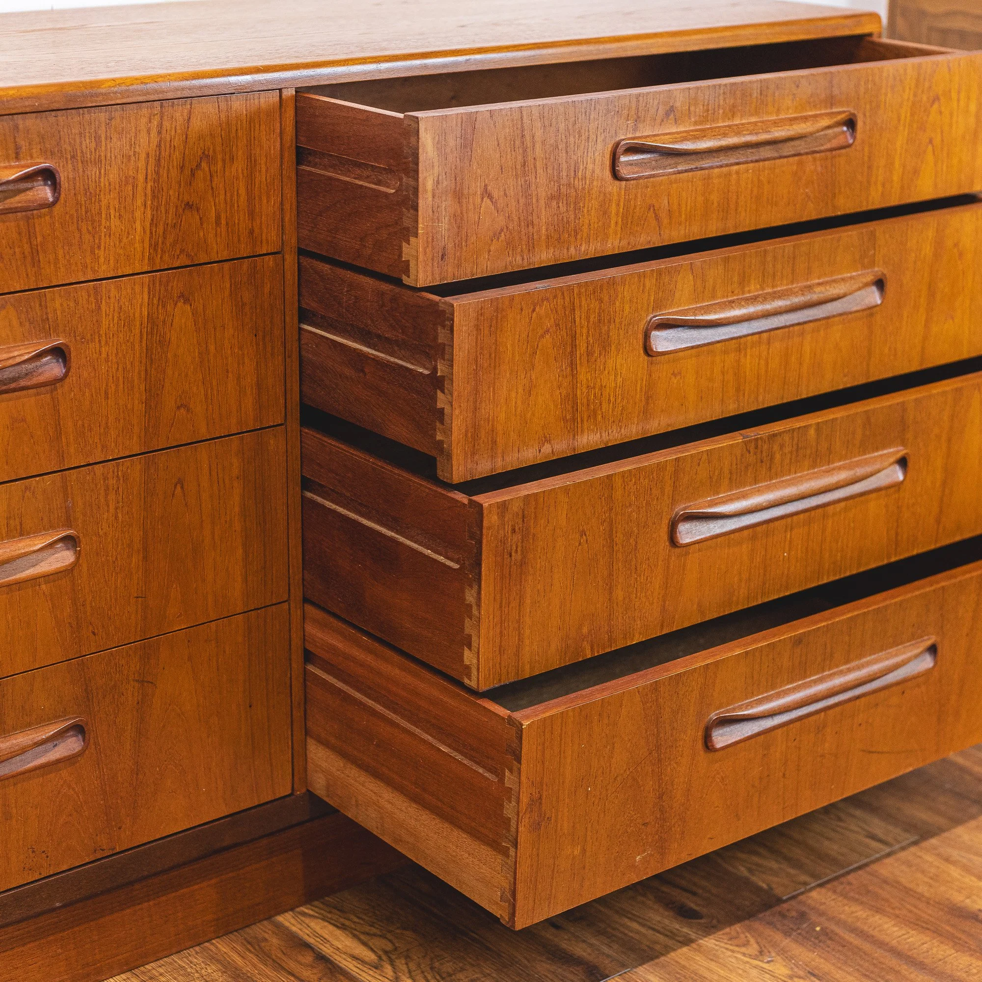 G Plan Fresco Teak Chest of Eight Drawers