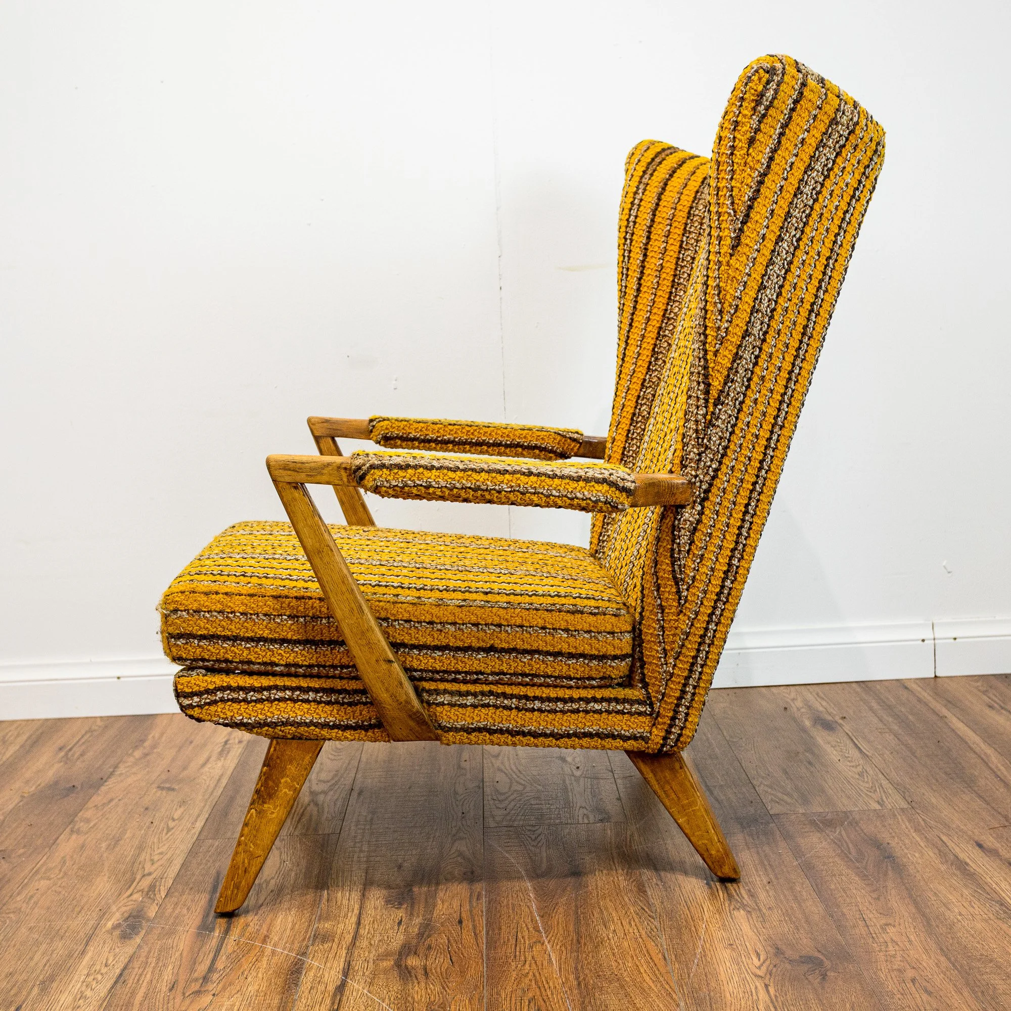 G Plan E. Gomme Fireside Wingback Armchair