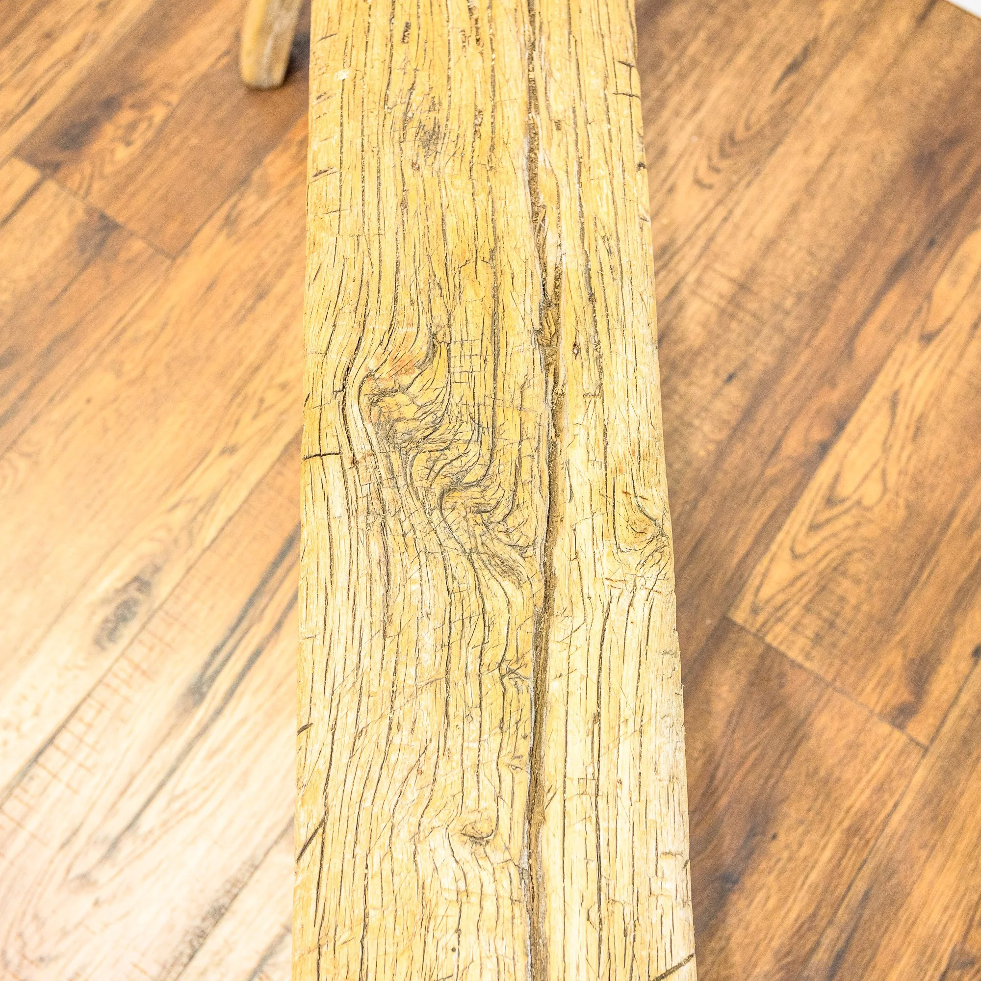 Reclaimed Elm Skinny Pig Bench