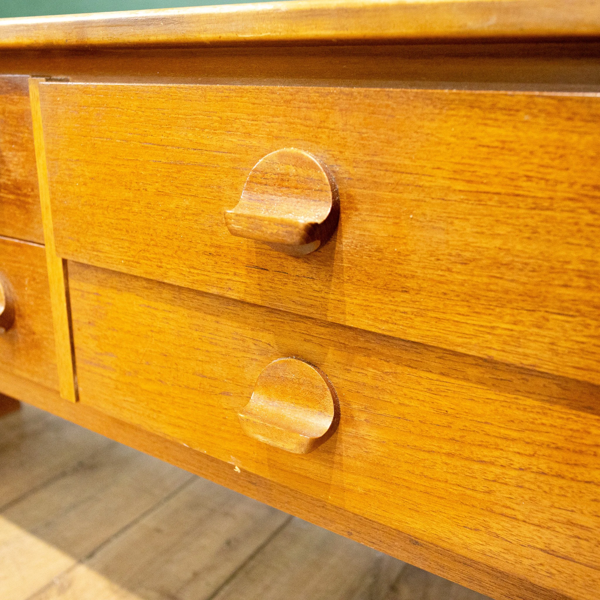 Stag Cantana Teak 4 Drawer Dressing Table