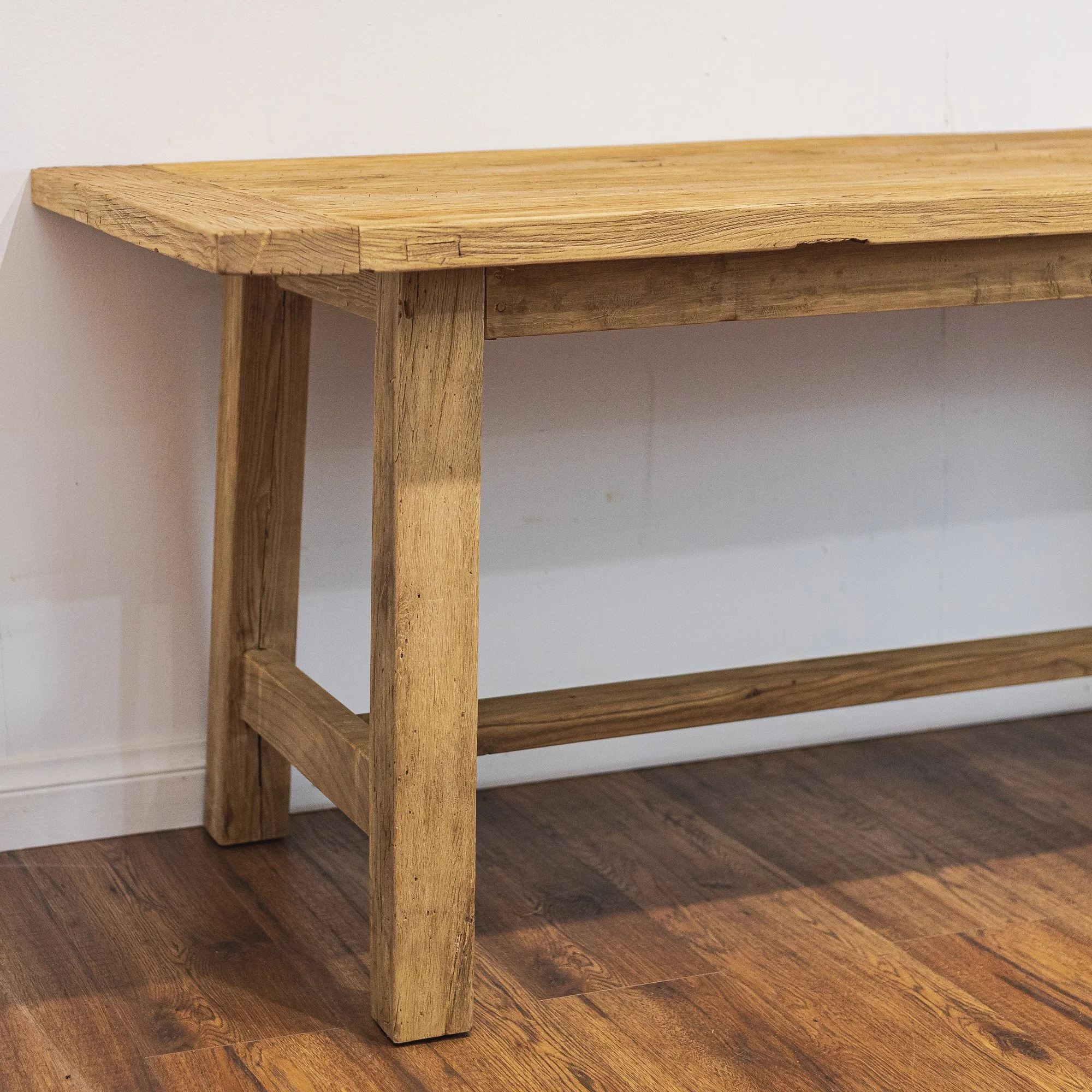 Rustic Reclaimed Elm 7ft Dining Table -3.jpg
