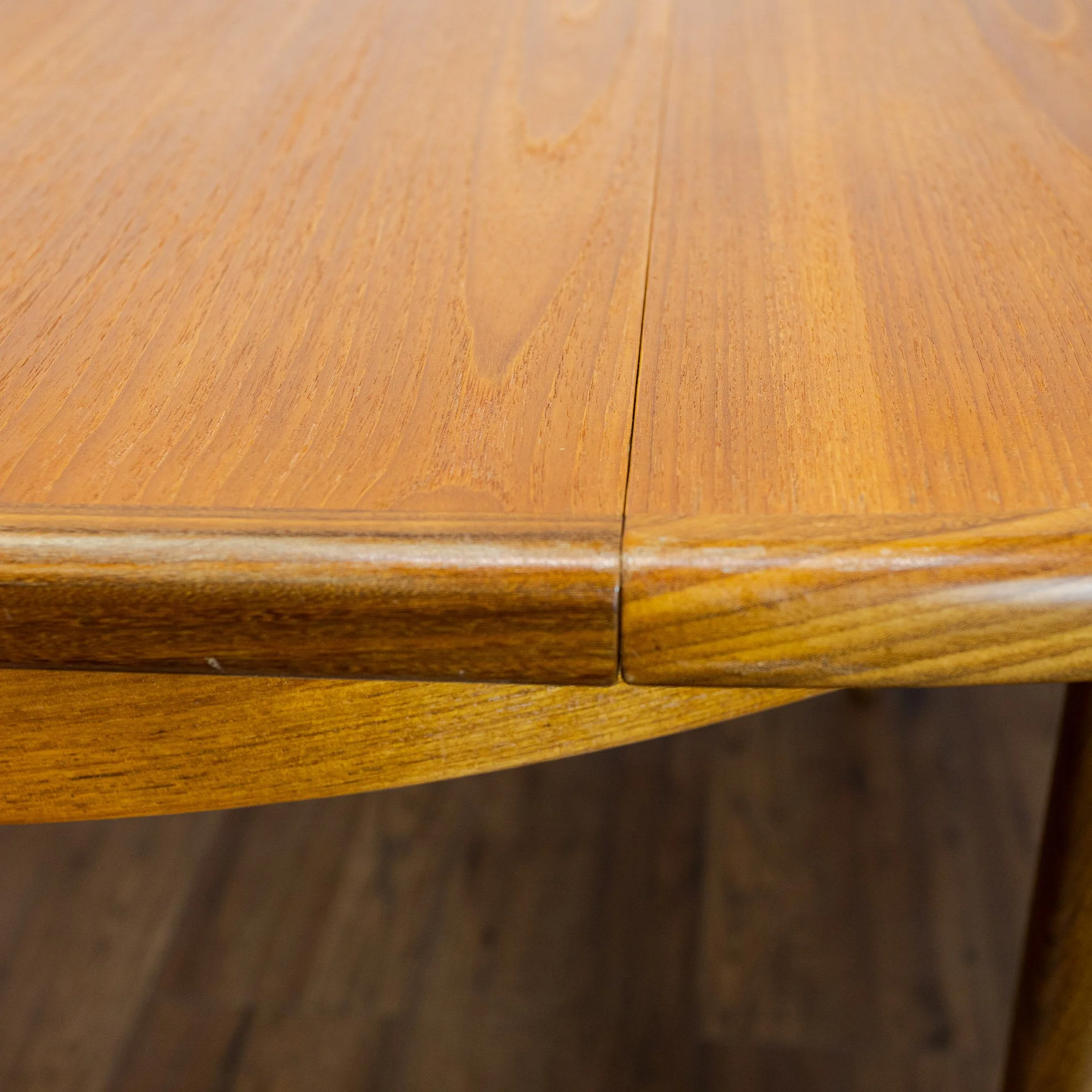 G Plan Fresco Teak Round Extending Dining Table by Victor B. Wilkins