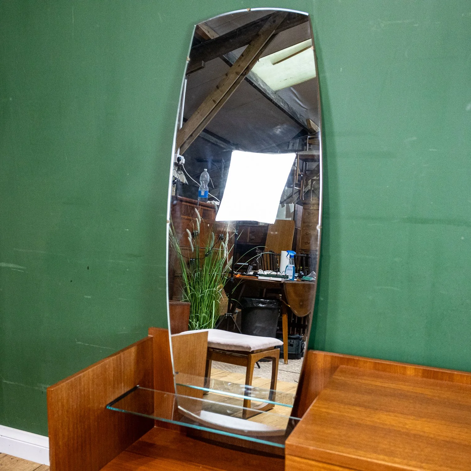 G Plan Quadrille Teak Dressing Table and Stool