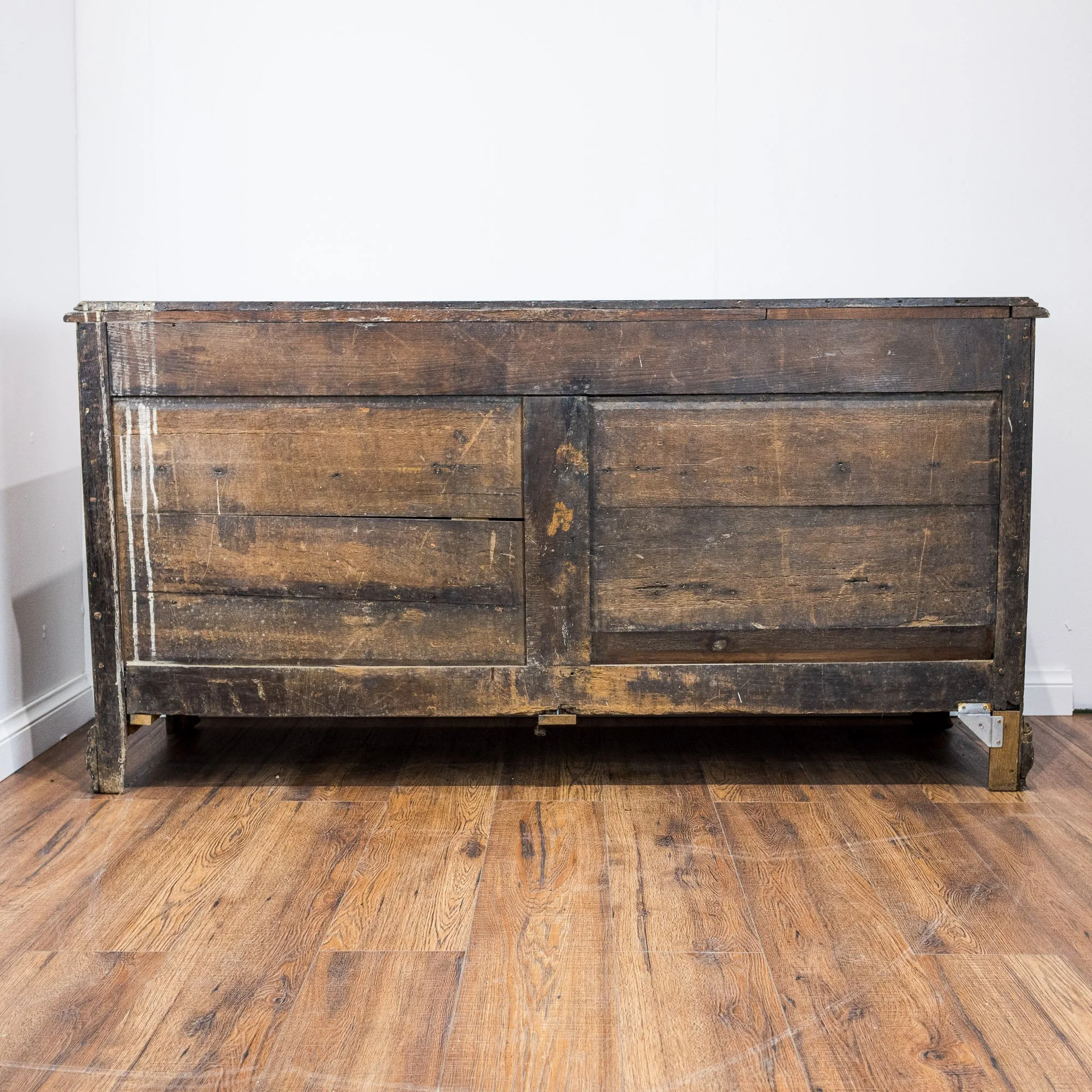 George III Oak 8 Drawer Sideboard