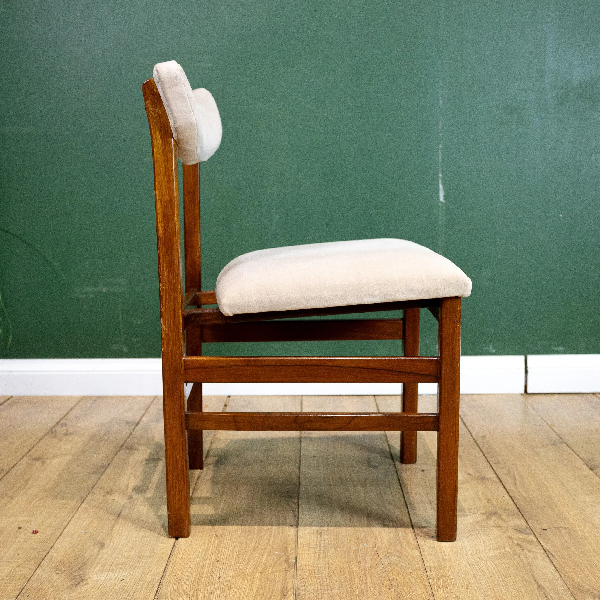 Set of 6 Mid Century Teak Dining Chairs