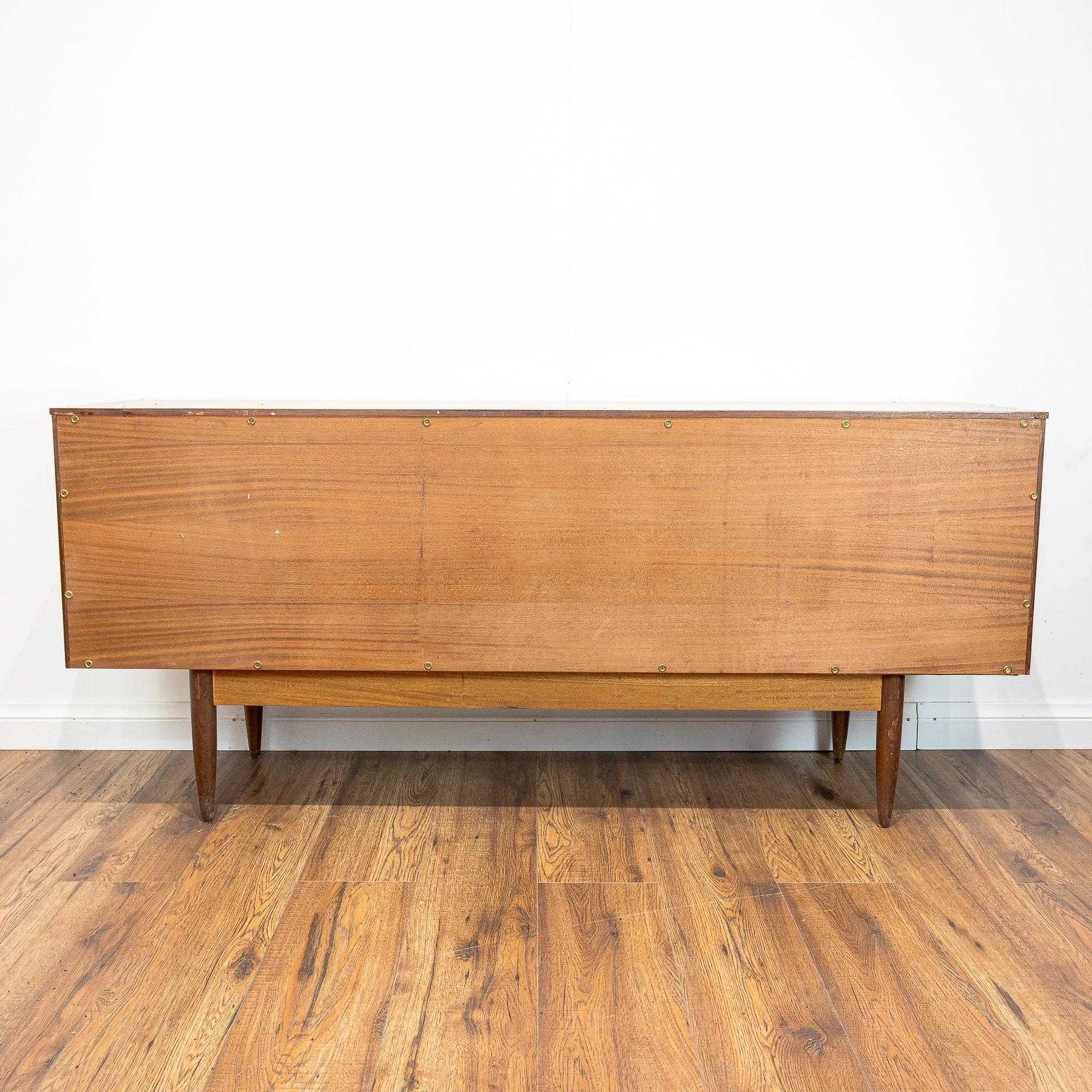 White & Newton 'Edensfield' Teak Sliding Door Sideboard