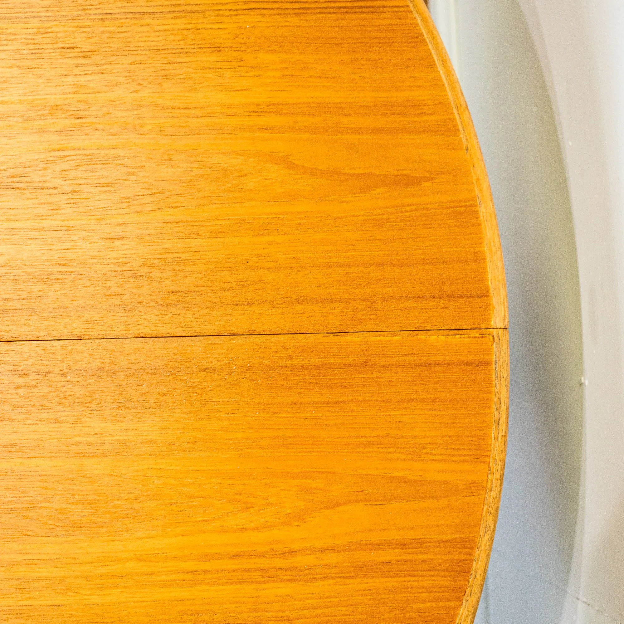 Gudme Mobelfabrik Model 451 Round Teak Extending Dining Table